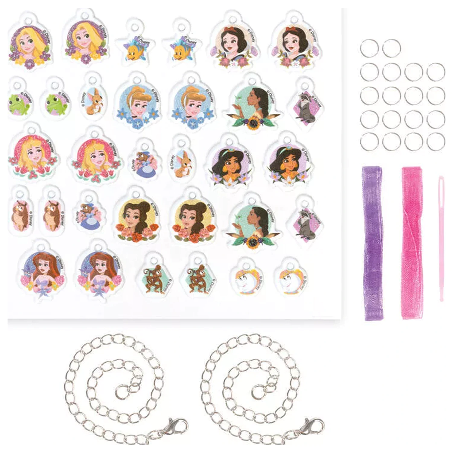 Disney Princess Totum Zestaw do Robienia Bransoletki z Charmsami zdjęcie produktu
