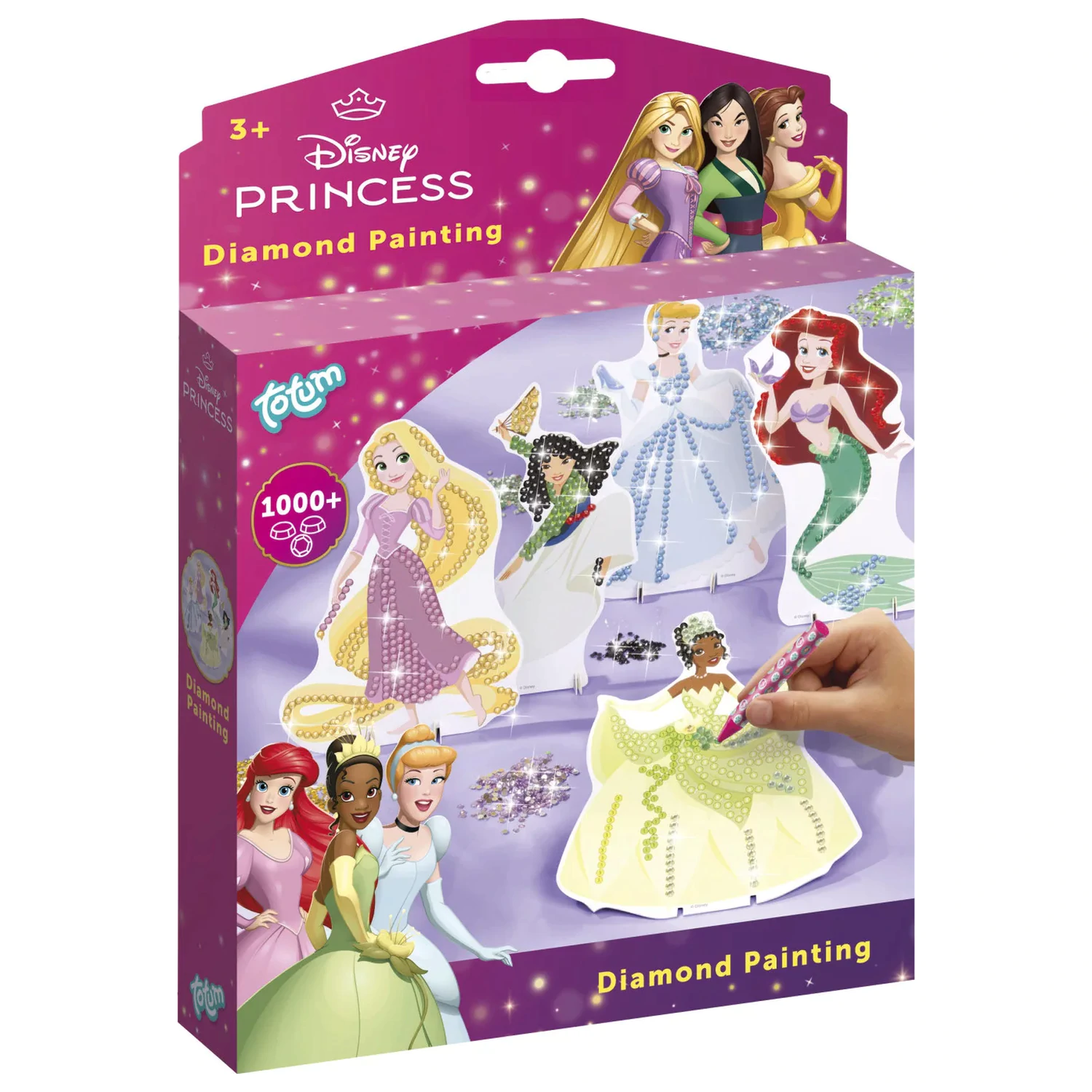 Disney Princess Totum Diamond Painting Zestaw 5-częściowy zdjęcie produktu