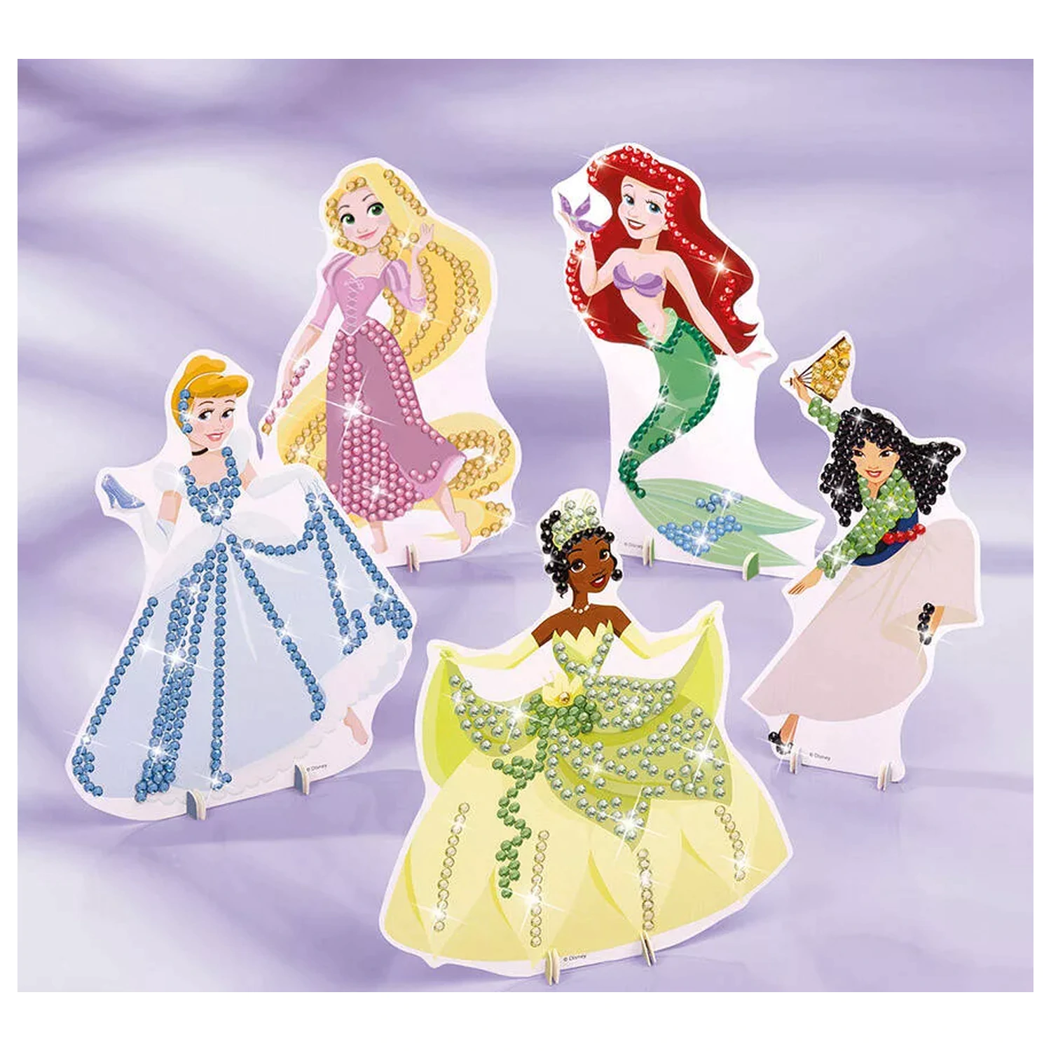 Disney Princess Totum Diamond Painting Zestaw 5-częściowy zdjęcie produktu