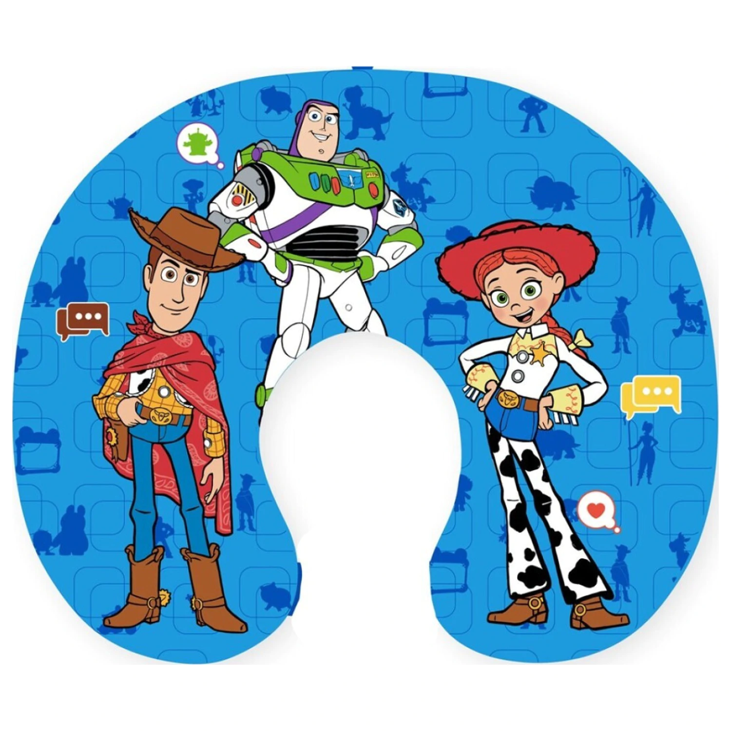 Disney Toy Story Cowboys poduszka podróżna, poduszka pod kark zdjęcie produktu