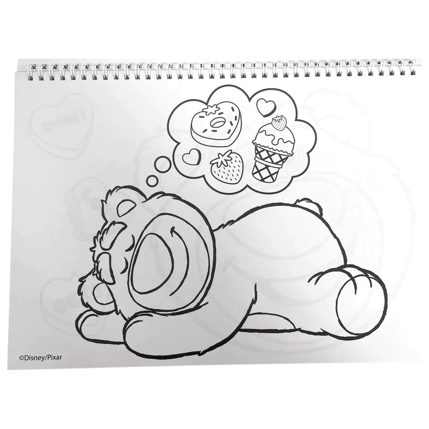 Disney Toy Story Lotso A4 spiralny szkicownik 40 arkuszy z naklejkami zdjęcie produktu