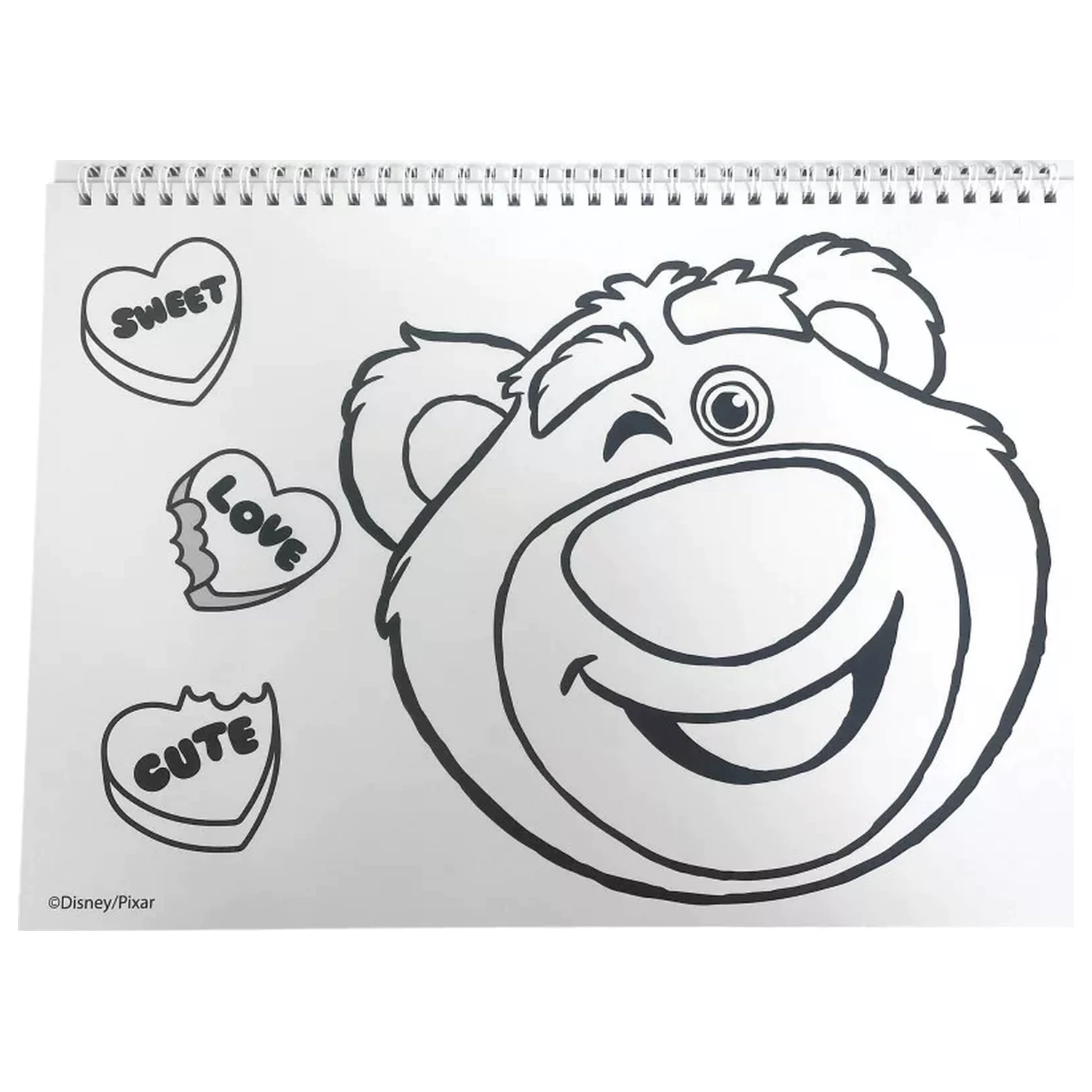 Disney Toy Story Lotso A4 spiralny szkicownik 40 arkuszy z naklejkami zdjęcie produktu