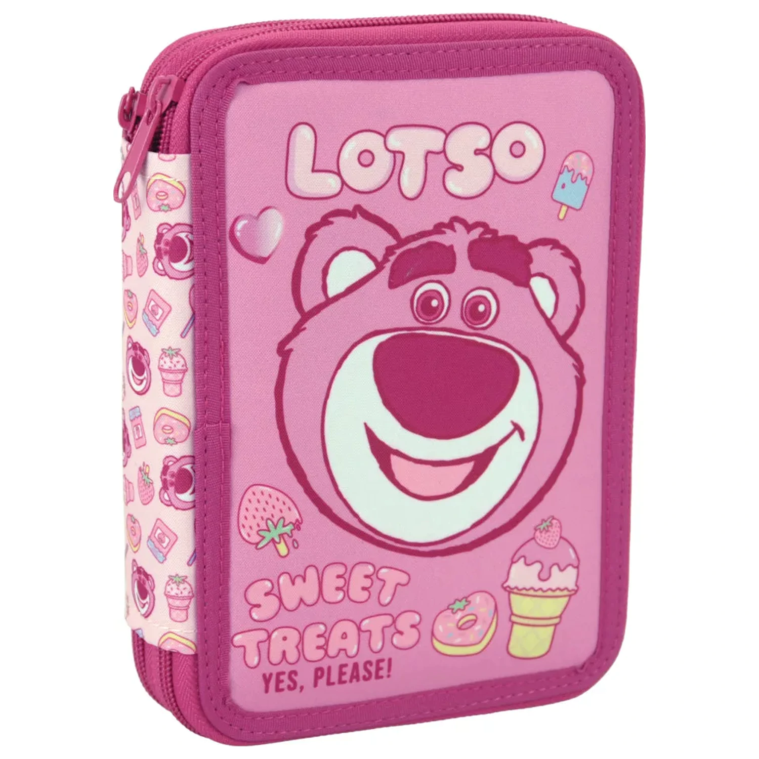 Disney Toy Story Lotso Jam Filled dwupoziomowy piórnik zdjęcie produktu