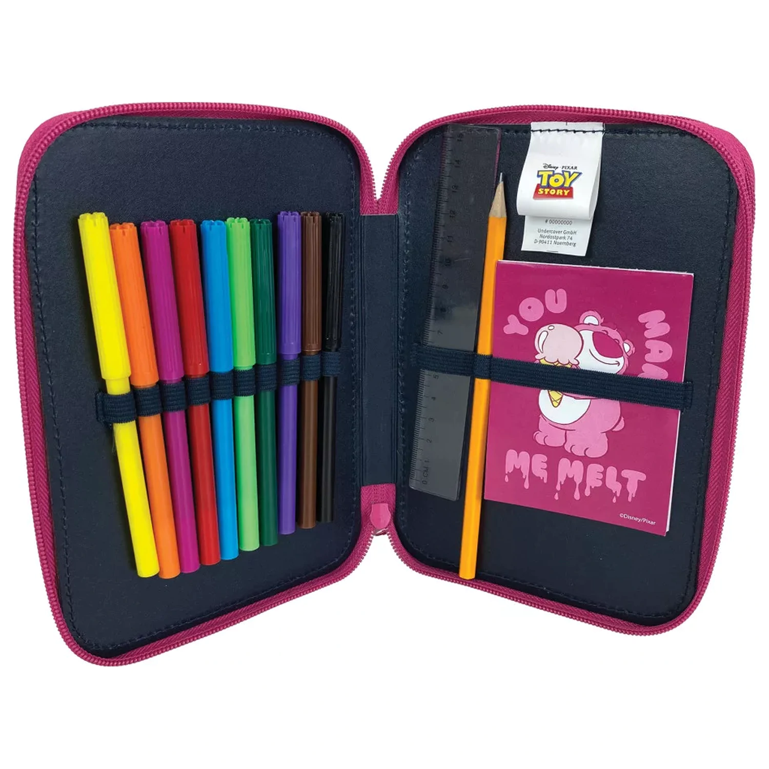 Disney Toy Story Lotso Jam Filled dwupoziomowy piórnik zdjęcie produktu