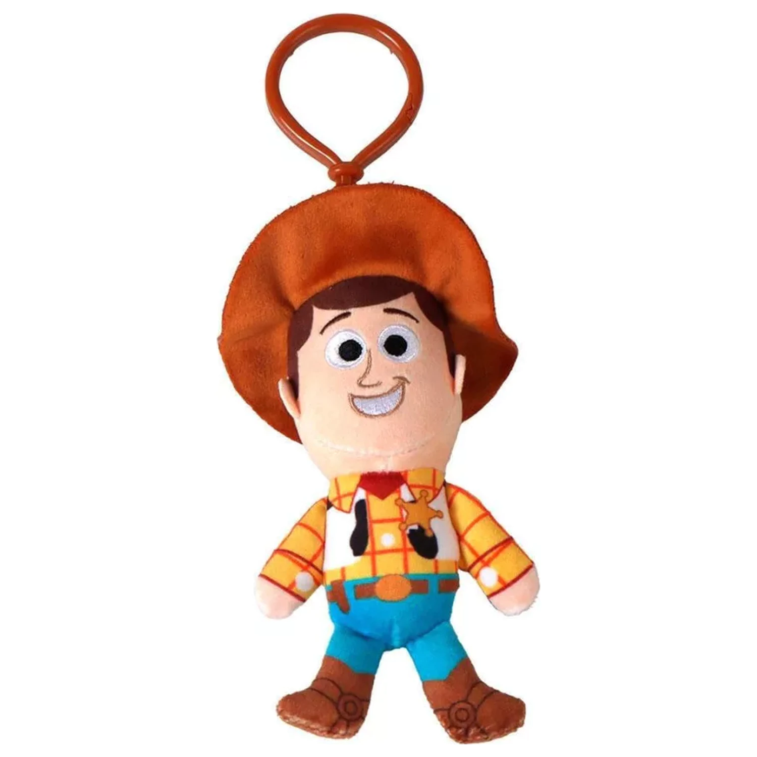 Disney Toy Story Woody 3D Pluszowa figurka z klipsem, przypinka do torby 13 cm zdjęcie produktu