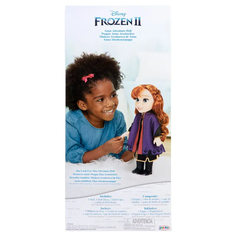 Disney Frozen 2 Anna Lalka Adventure 38cm zdjęcie produktu
