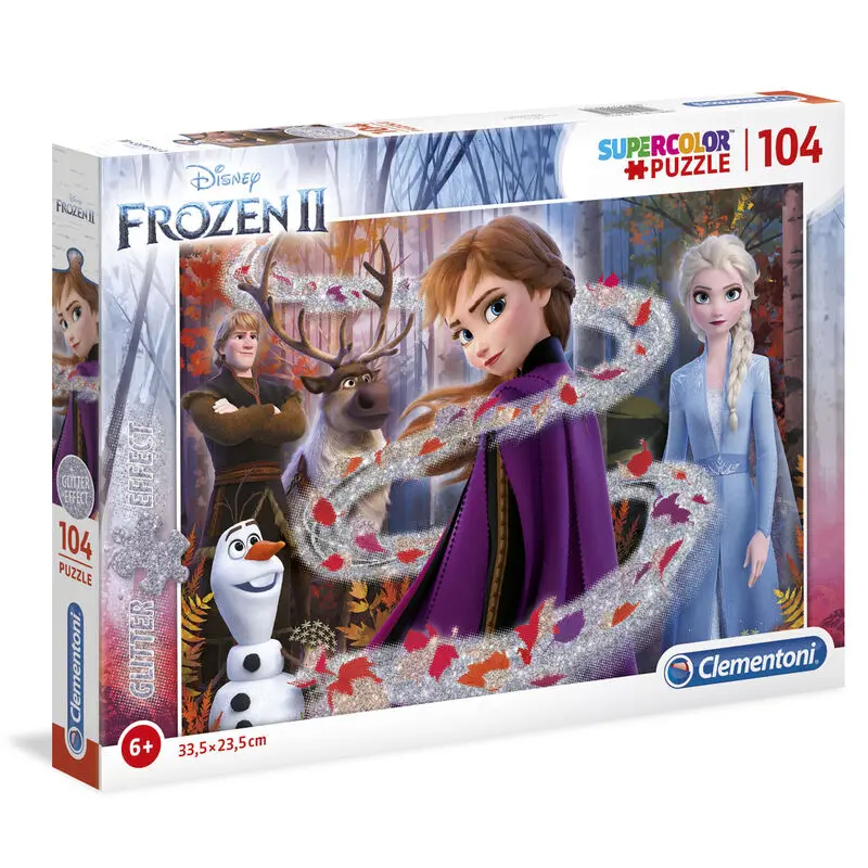 Puzzle Disney Frozen 2 Glitter Effect 104 elementy zdjęcie produktu