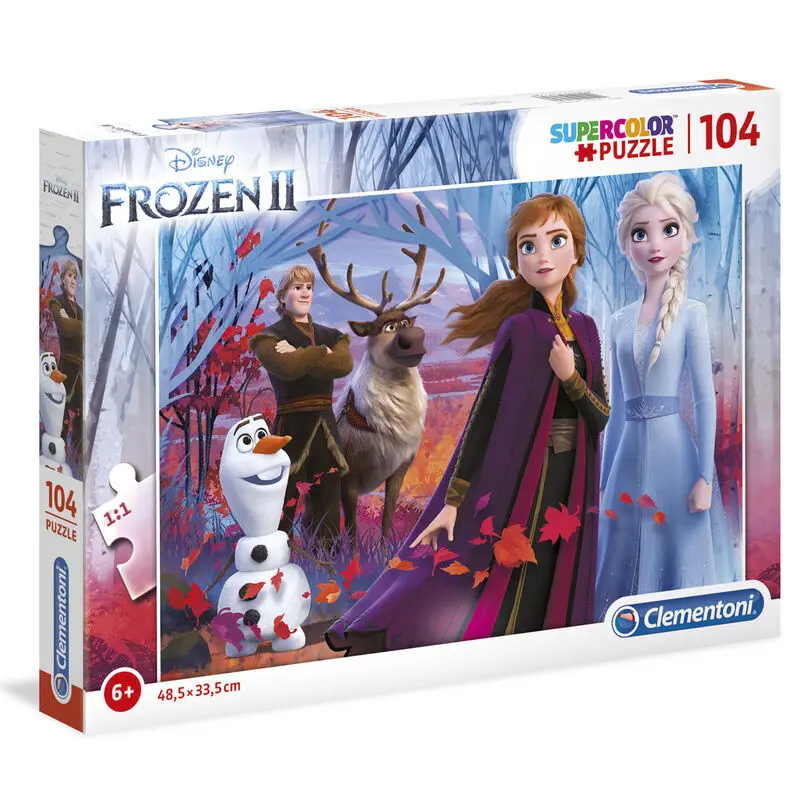 Disney Frozen 2 puzzle 104 elementy zdjęcie produktu