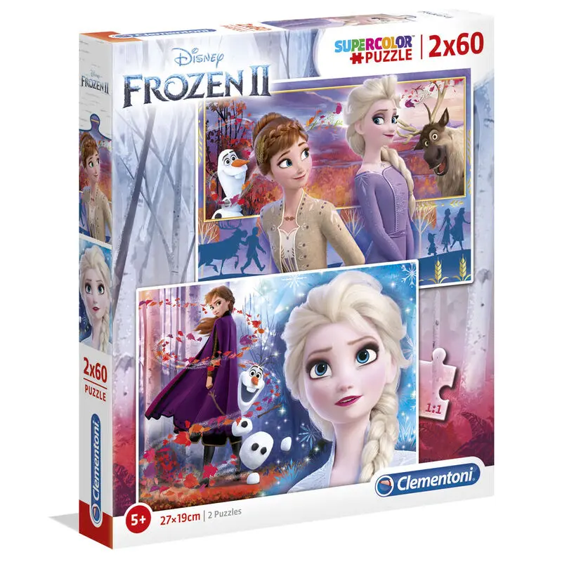 Puzzle Disney Frozen 2 2x60 elementów zdjęcie produktu