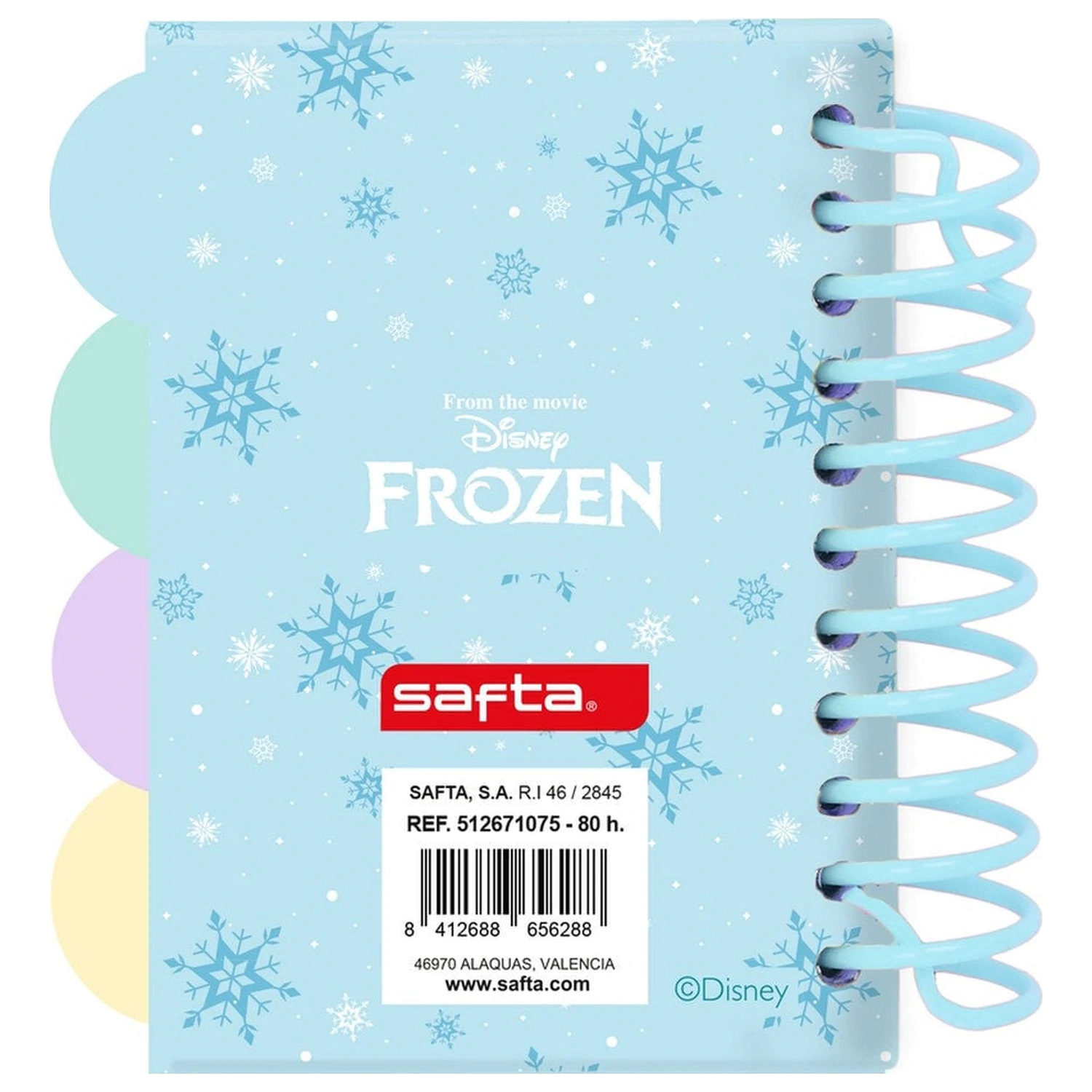Disney Frozen notatnik A7 zdjęcie produktu