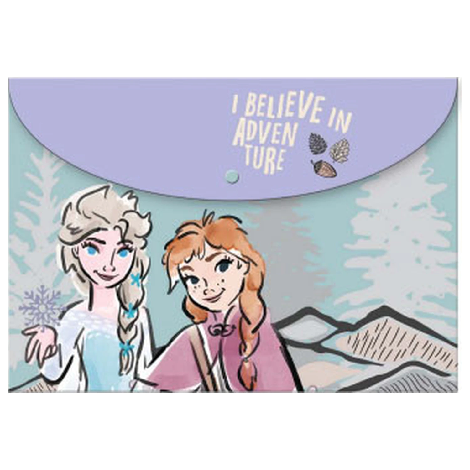 Disney Frozen Adventure A/4 Pouch na dokumenty zdjęcie produktu