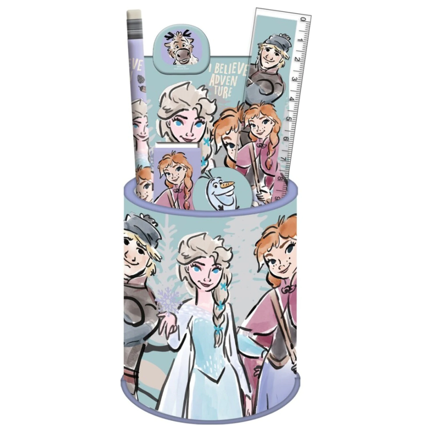 Disney Frozen Adventure Zestaw artykułów papierniczych 7 sztuk zdjęcie produktu