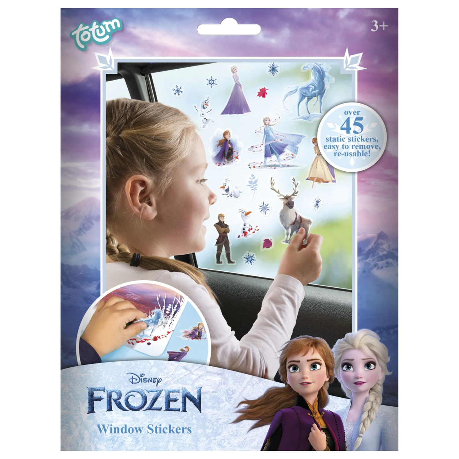 Disney Frozen Zestaw naklejek okiennych Destiny zdjęcie produktu