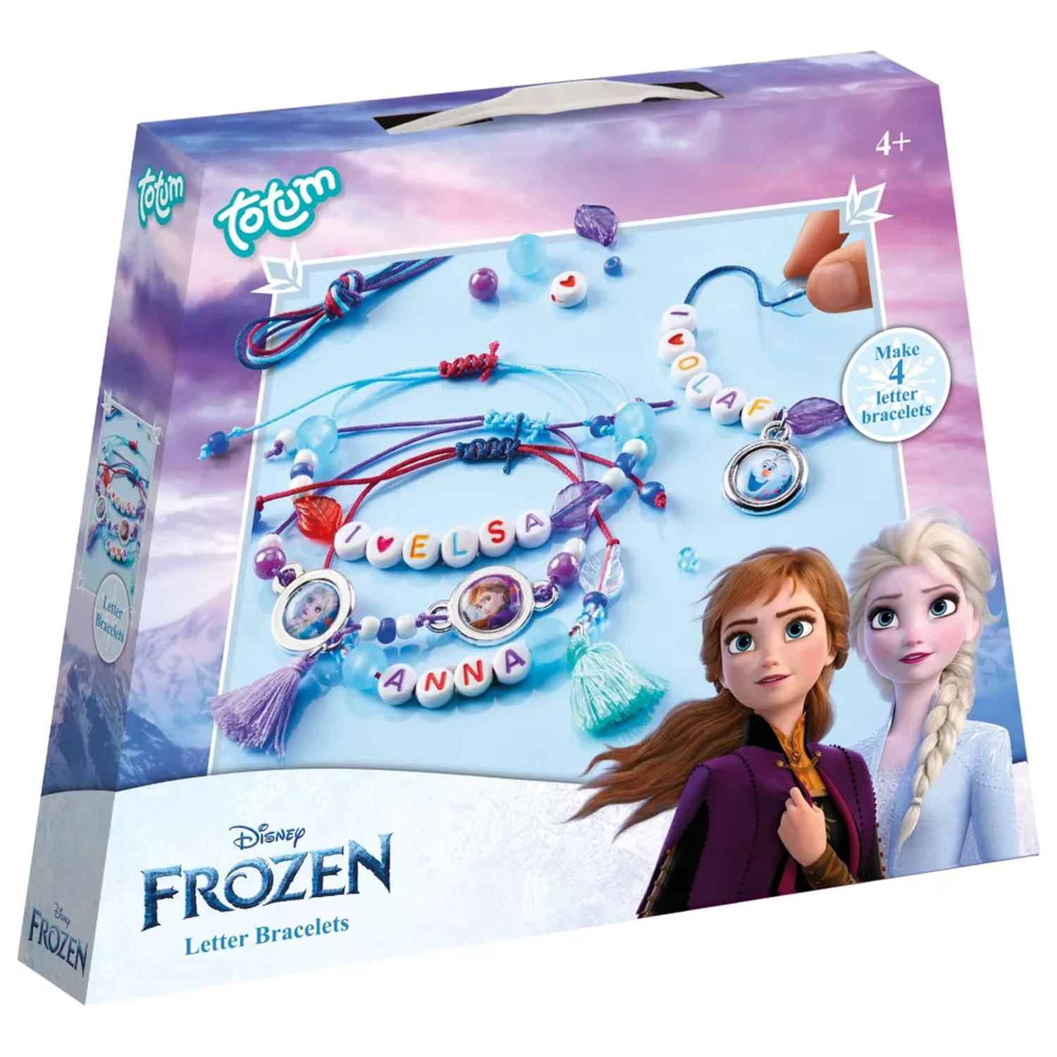 Disney Frozen Destiny Zestaw do Robienia Bransoletek z Literami zdjęcie produktu