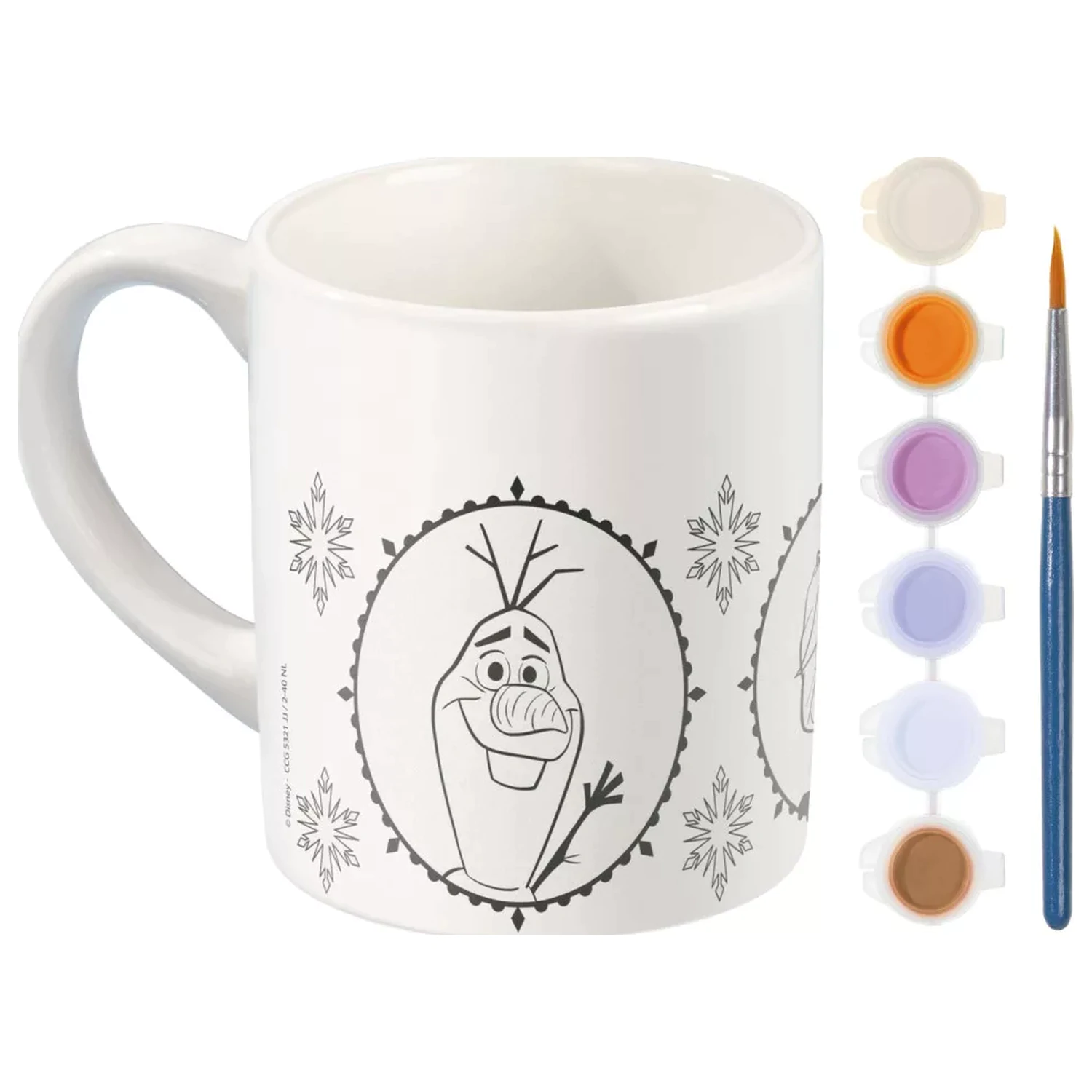 Disney Frozen Destiny malowany porcelanowy kubek 235 ml zdjęcie produktu