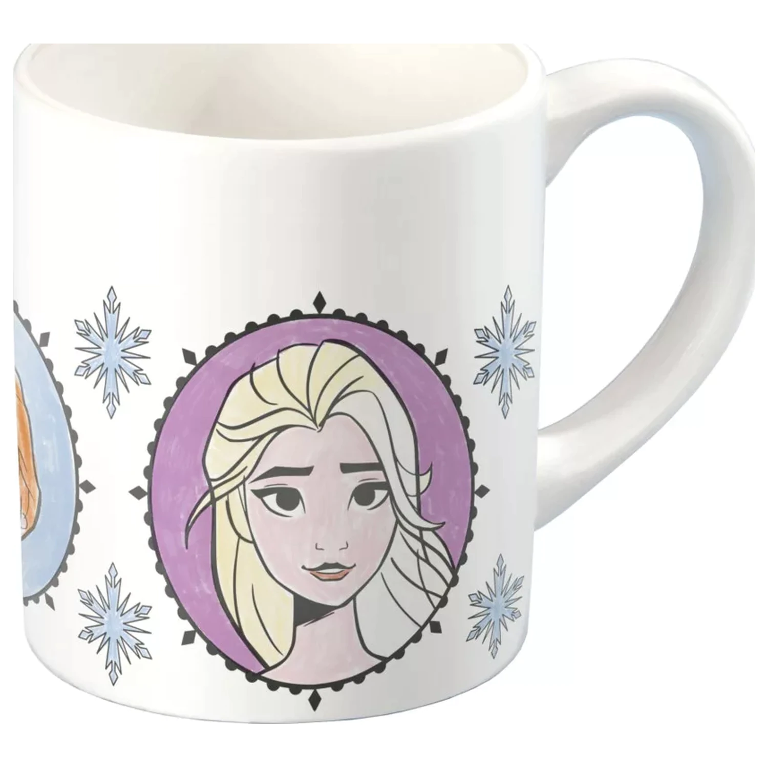 Disney Frozen Destiny malowany porcelanowy kubek 235 ml zdjęcie produktu