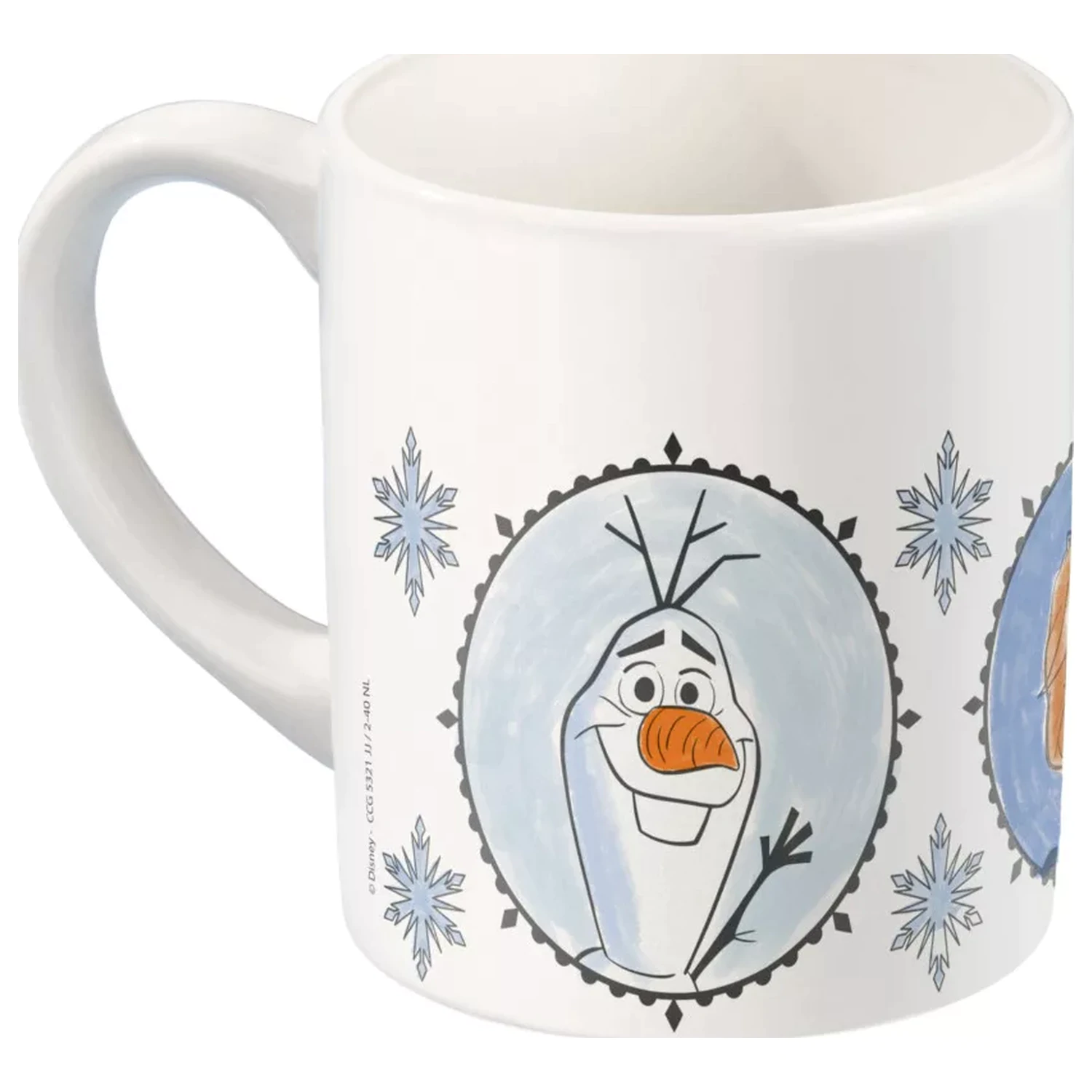 Disney Frozen Destiny malowany porcelanowy kubek 235 ml zdjęcie produktu