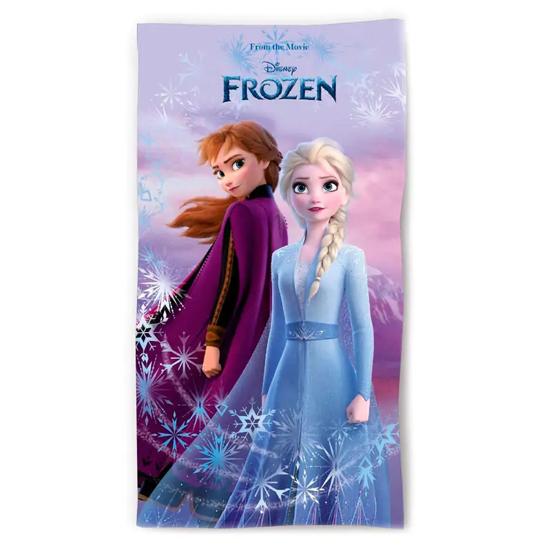 Disney Frozen Elsa & Anna bawełniany ręcznik plażowy zdjęcie produktu