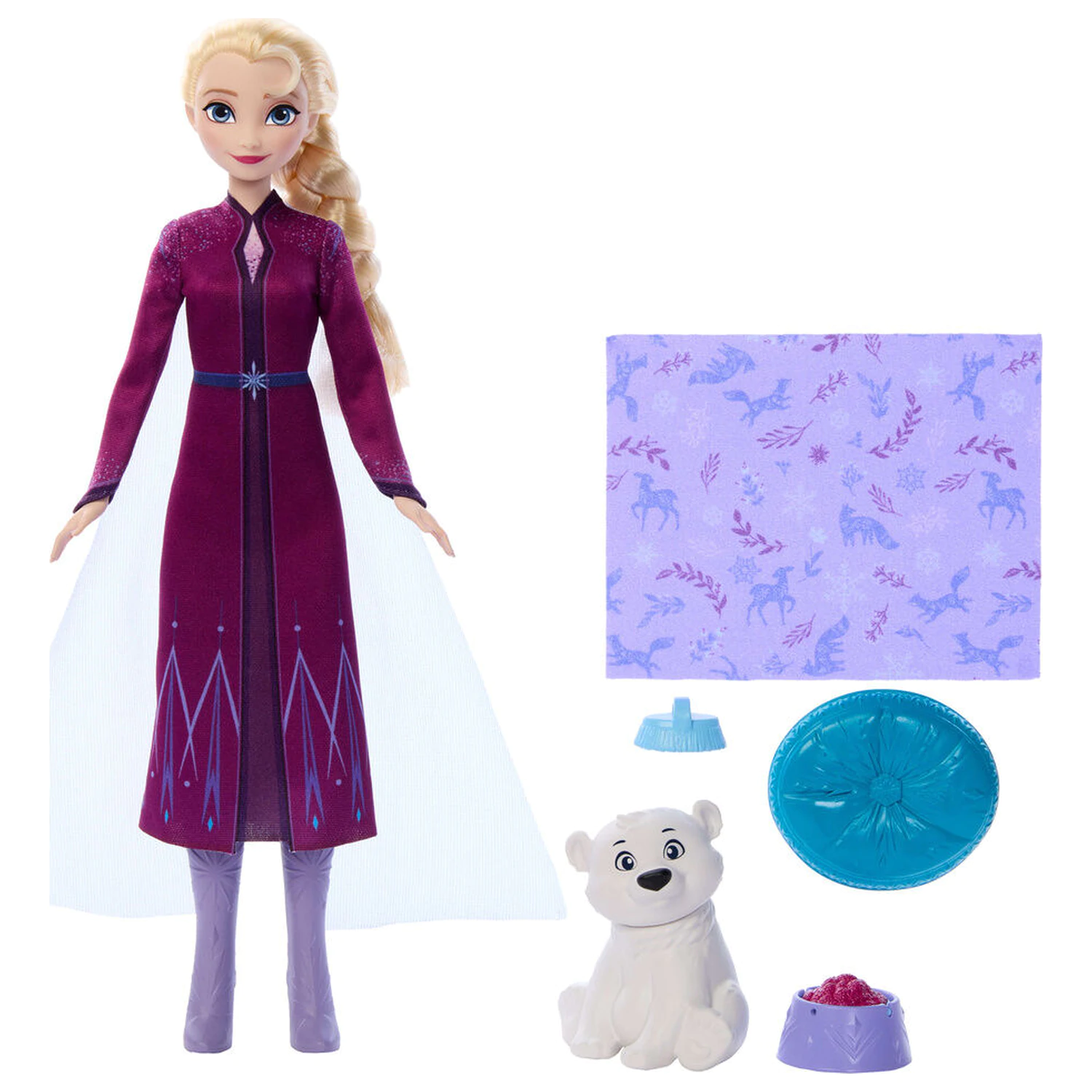 Disney Frozen lalka Elsa i niedźwiedź zdjęcie produktu
