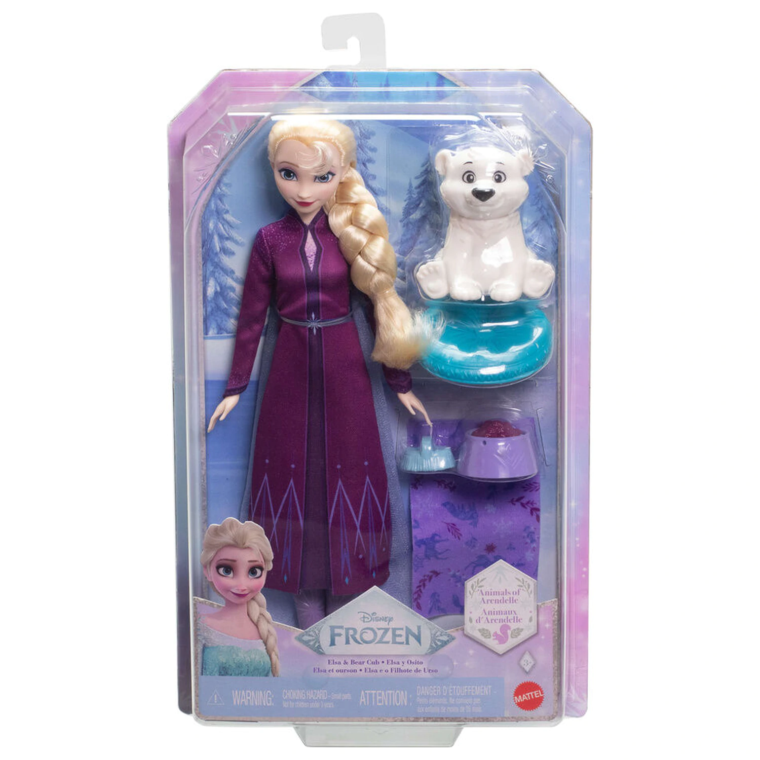Disney Frozen lalka Elsa i niedźwiedź zdjęcie produktu
