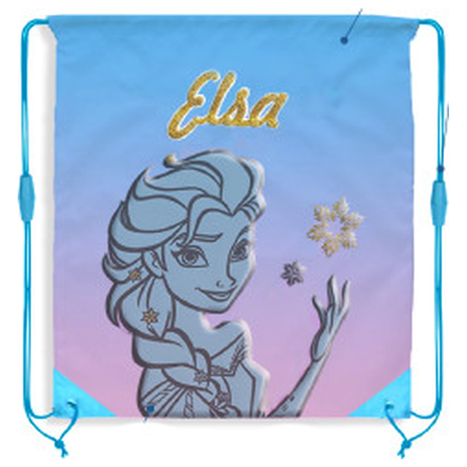 Disney Frozen Elsa torba sportowa, worek ze sznurkiem 37 cm zdjęcie produktu