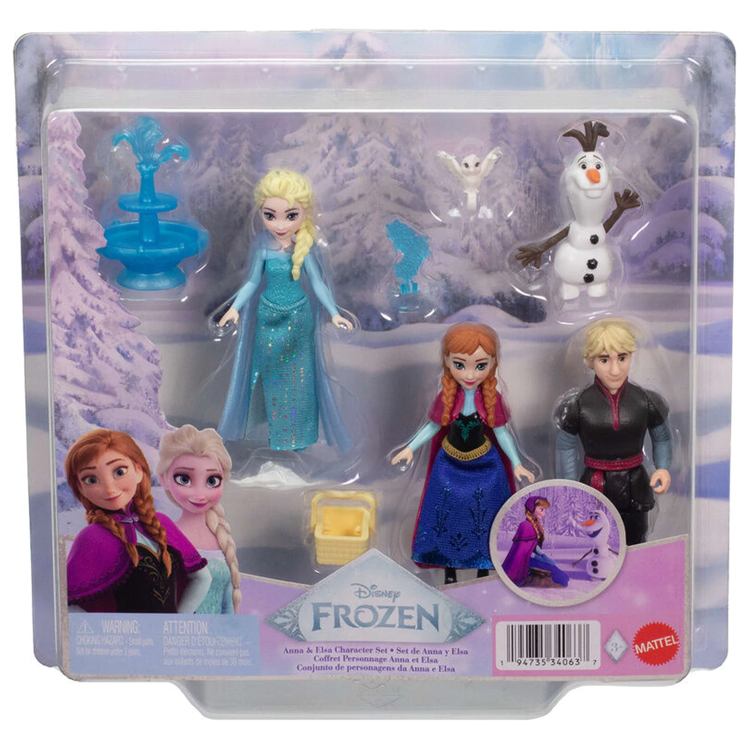 Disney Frozen pack figurek zdjęcie produktu