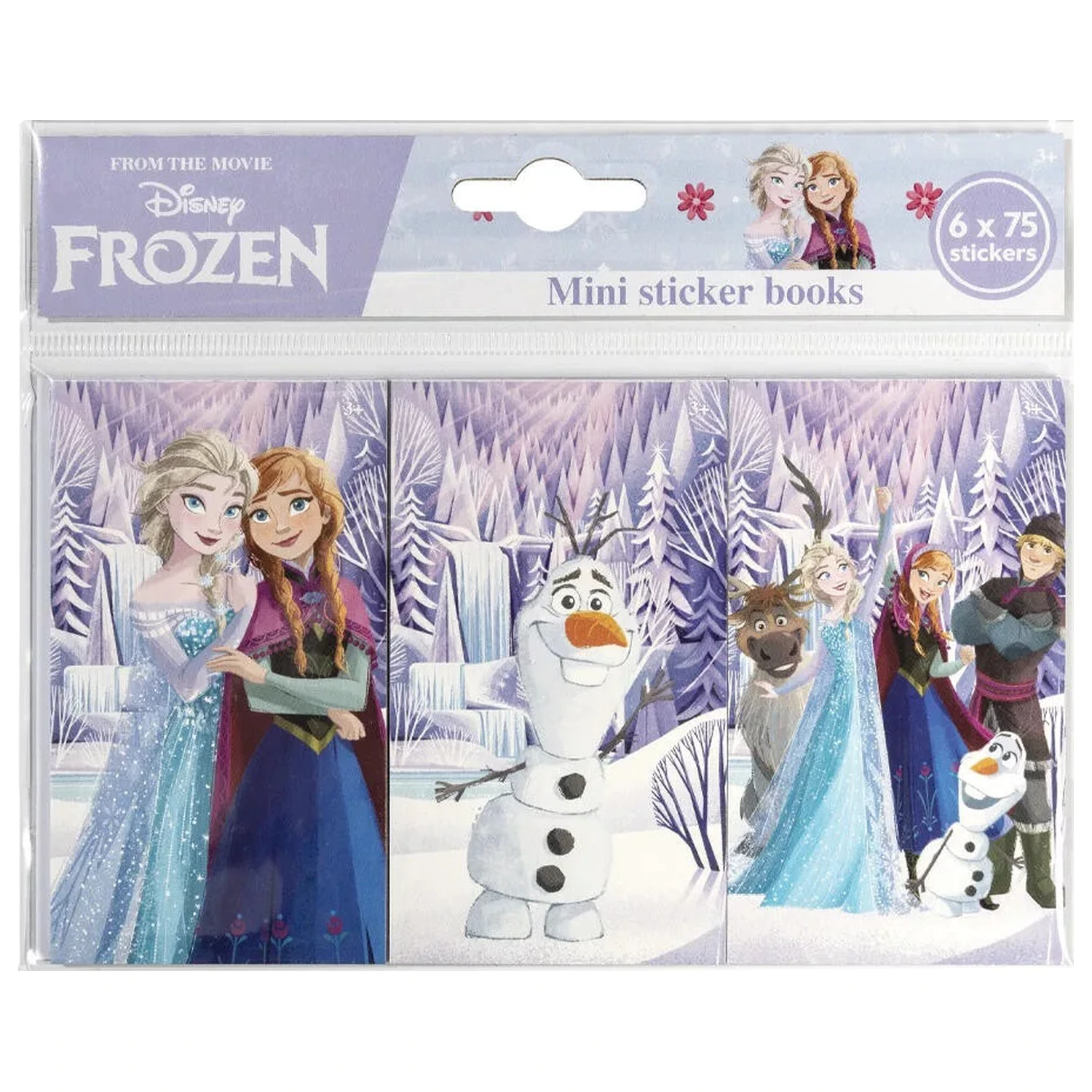 Disney Frozen Friends mini zestaw naklejek 6-częściowy zdjęcie produktu