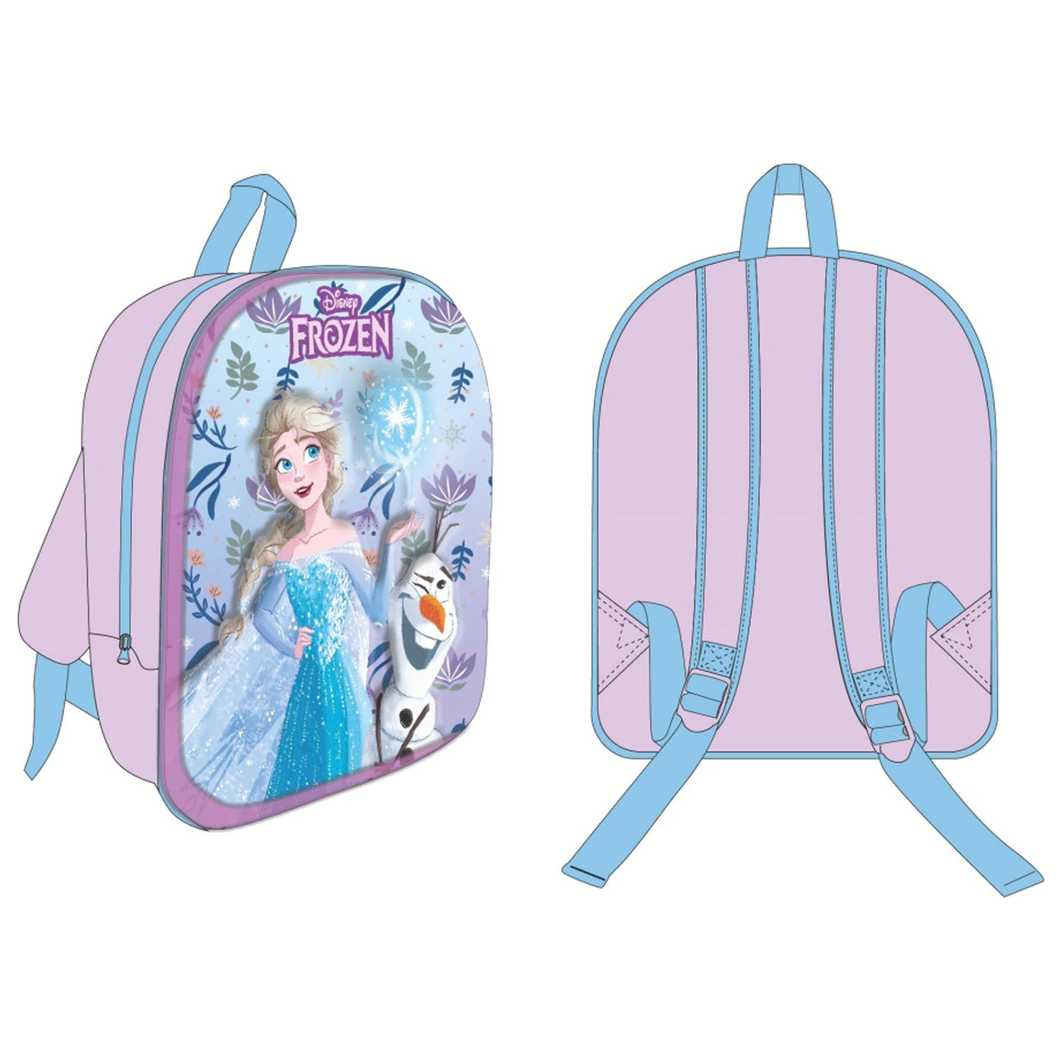 Disney Frozen Glamor plecak 3D, torba 30 cm zdjęcie produktu