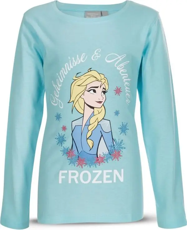 Disney Frozen dziecięca koszulka z długim rękawem, top zdjęcie produktu
