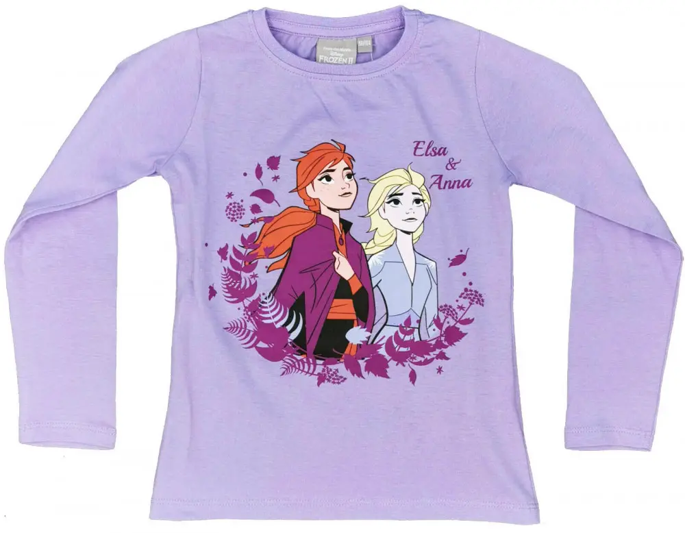 Disney Frozen dziecięca koszulka z długim rękawem zdjęcie produktu