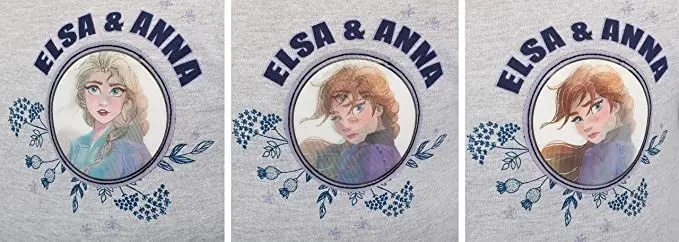 Bluza dziecięca Disney Frozen z holograficznym nadrukiem zdjęcie produktu
