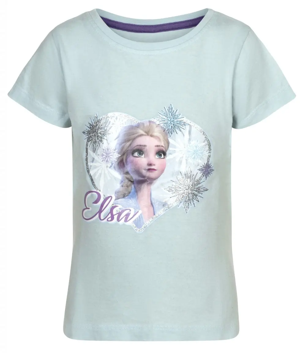 Disney Frozen Dziecięcy T-Shirt z krótkim rękawem Top zdjęcie produktu