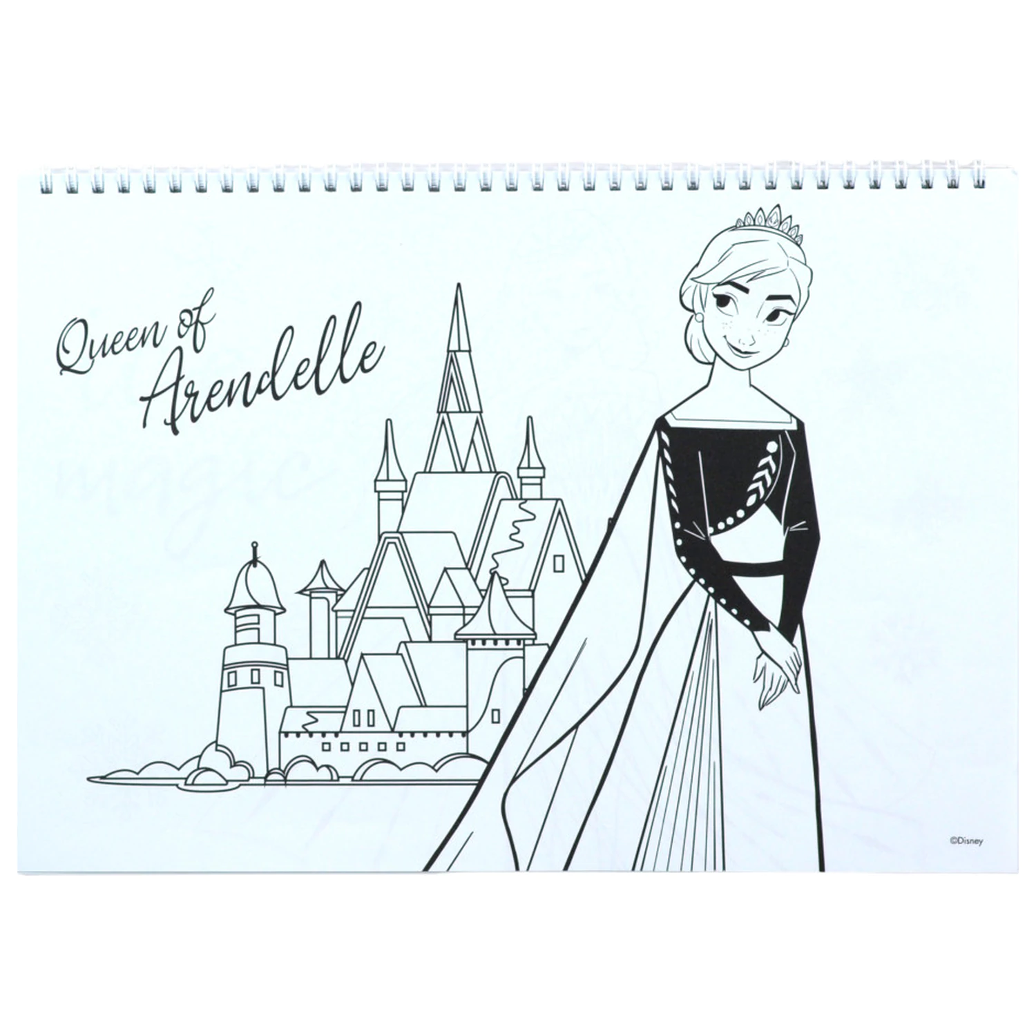 Disney Frozen Heart A/4 Spiralny szkicownik 40 kartek z naklejkami zdjęcie produktu