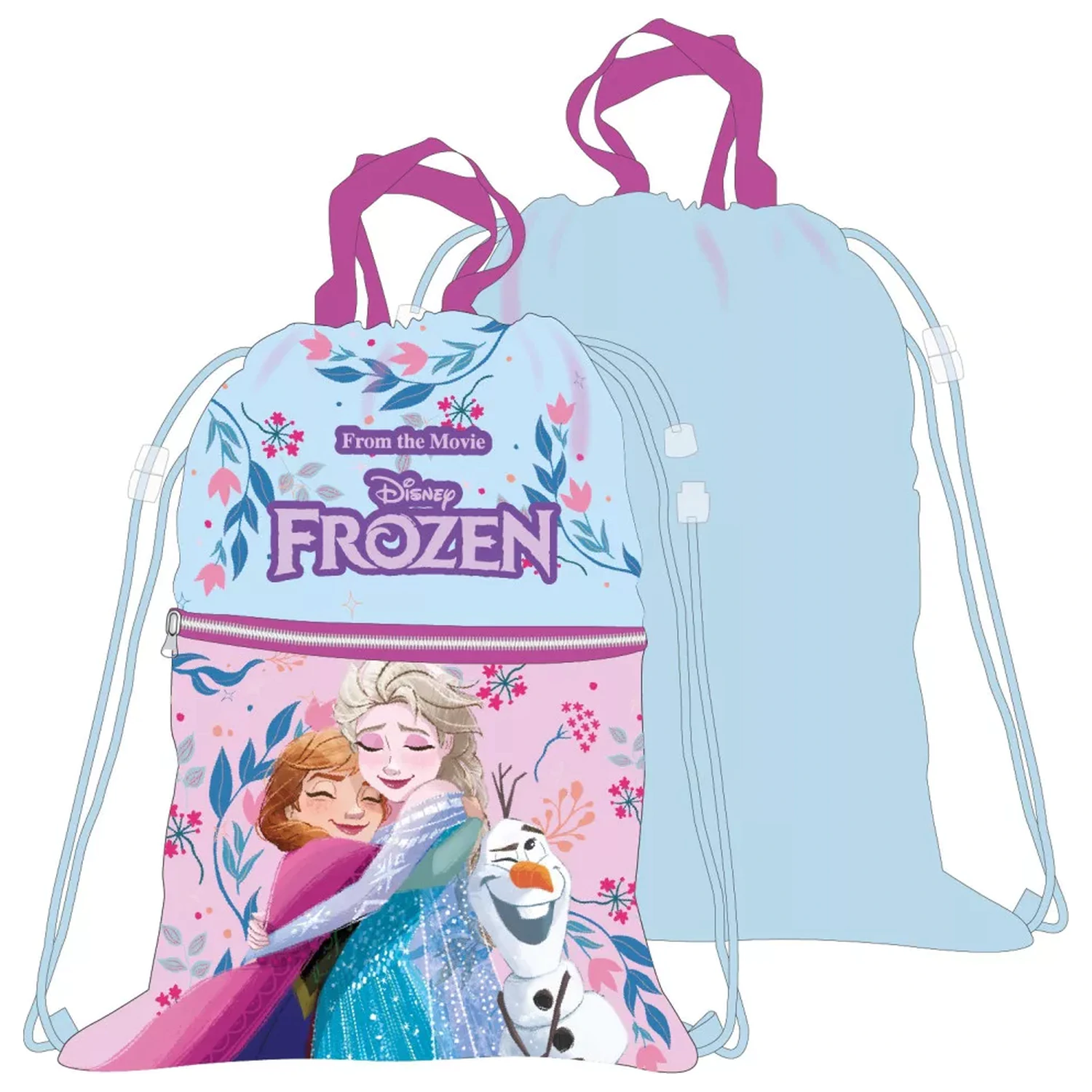 Disney Frozen Hug Deluxe torba sportowa, torba na siłownię 45 cm zdjęcie produktu