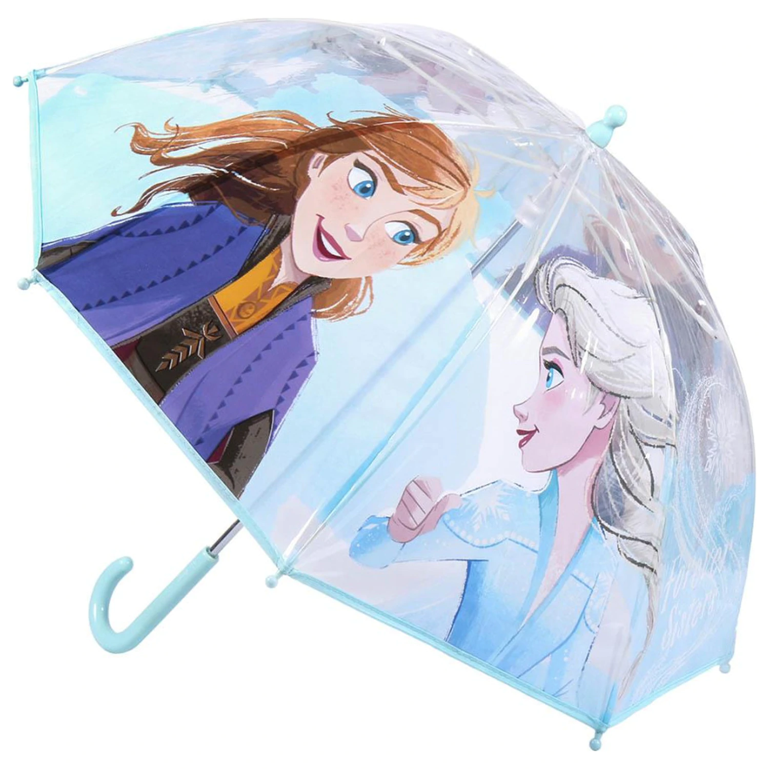 Disney Frozen Icy Drizzle Dziecięca Przezroczysta Parasolka Ø71 cm zdjęcie produktu
