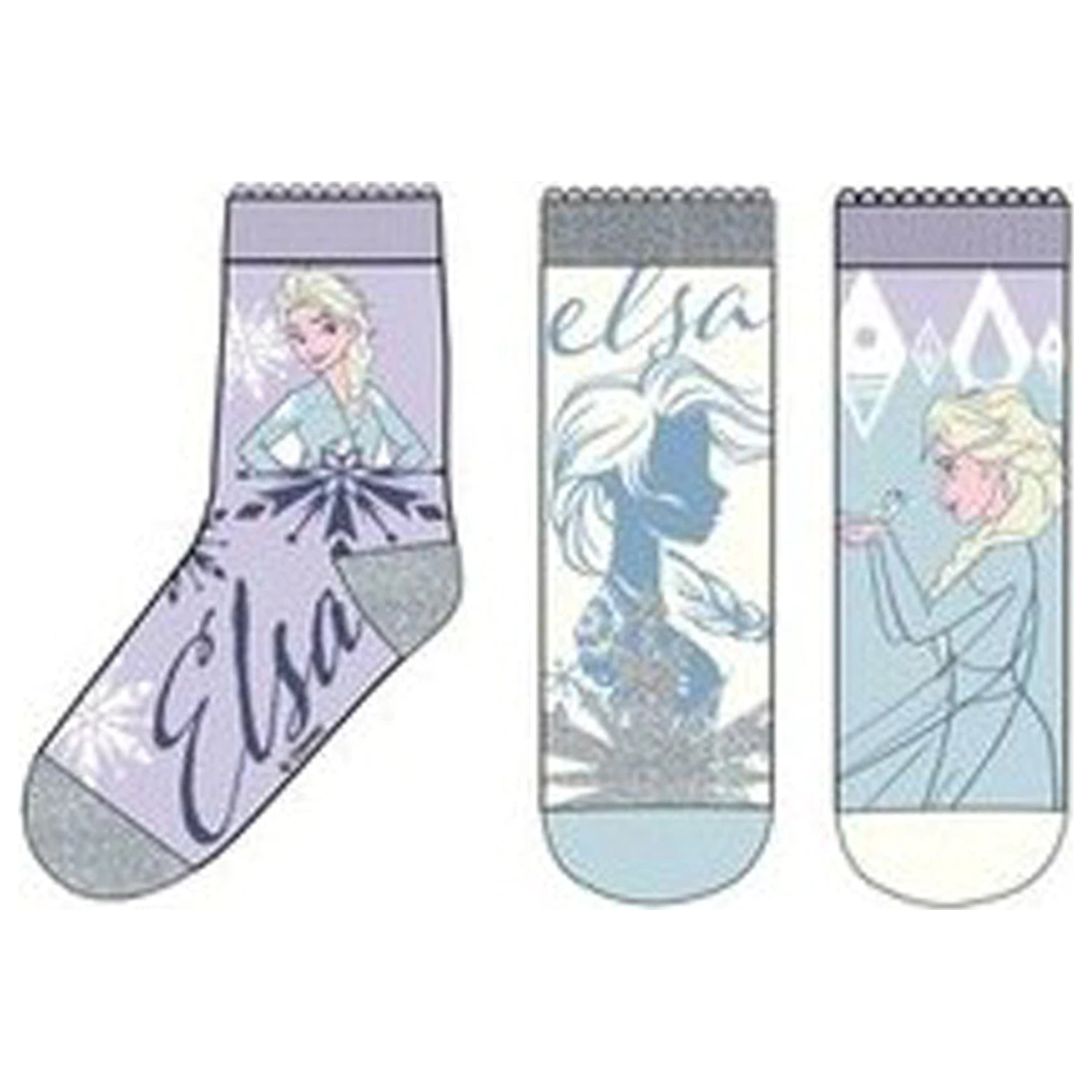 Disney Frozen Icy Elsa skarpety dziecięce 23/26 zdjęcie produktu
