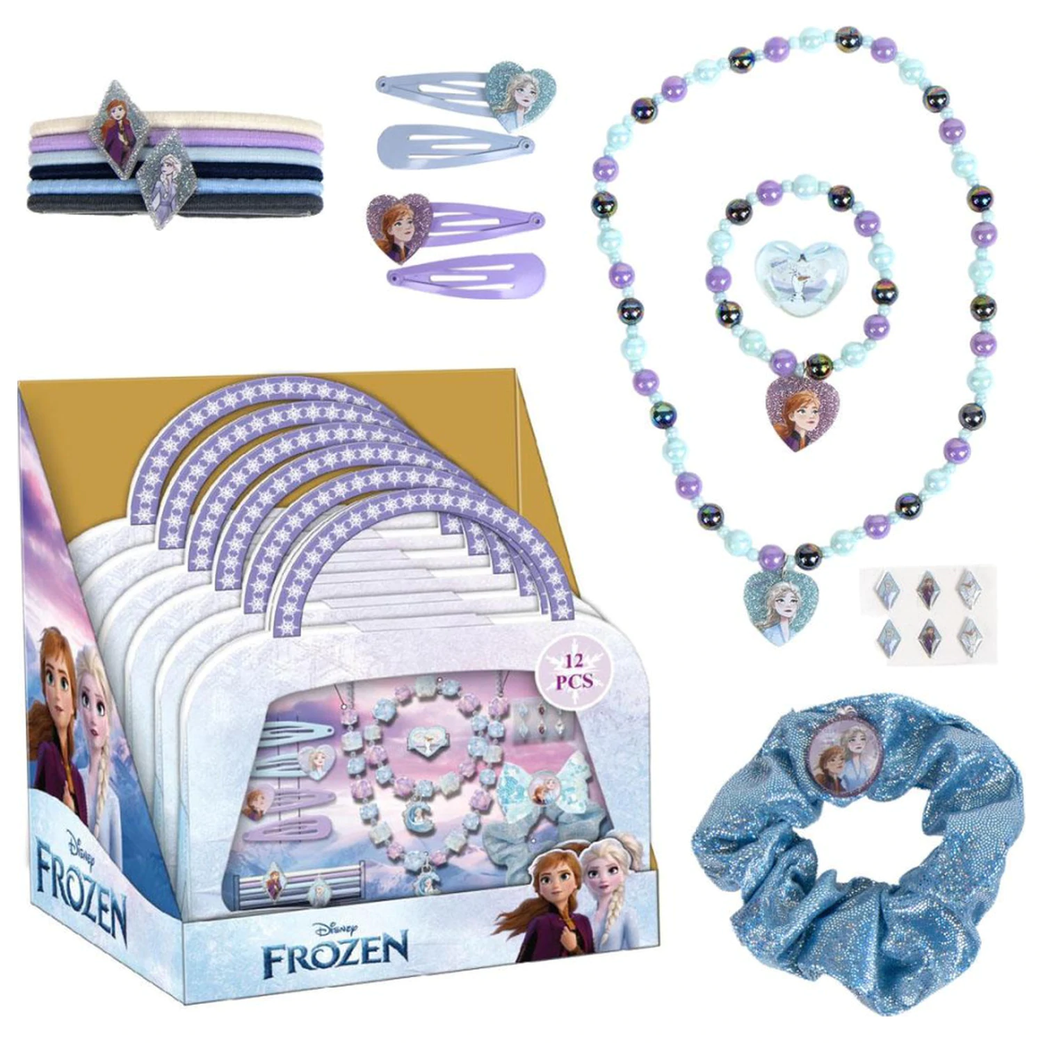 Disney Frozen Journey zestaw akcesoriów do włosów i biżuterii 15 szt. zdjęcie produktu