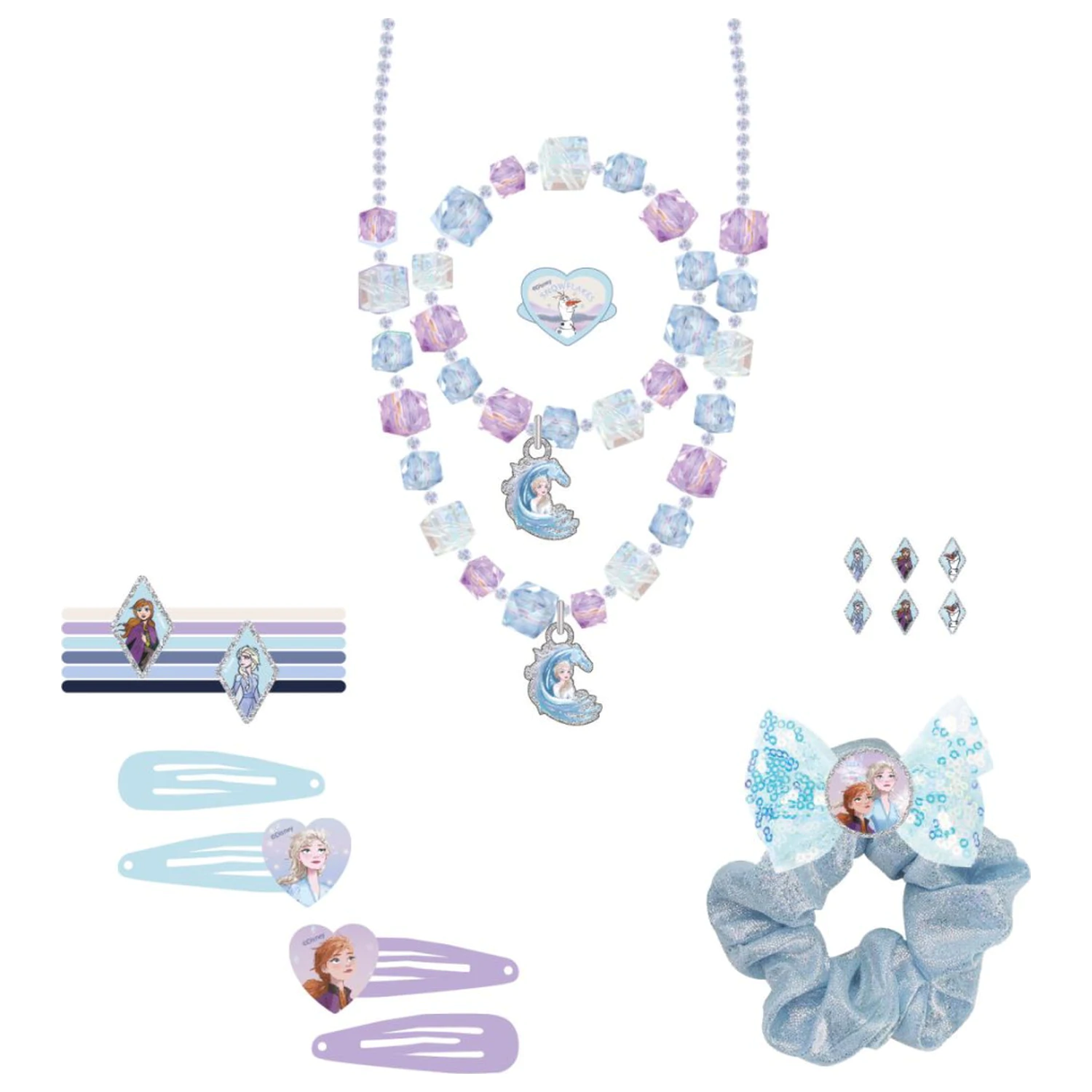 Disney Frozen Journey zestaw akcesoriów do włosów i biżuterii 15 szt. zdjęcie produktu