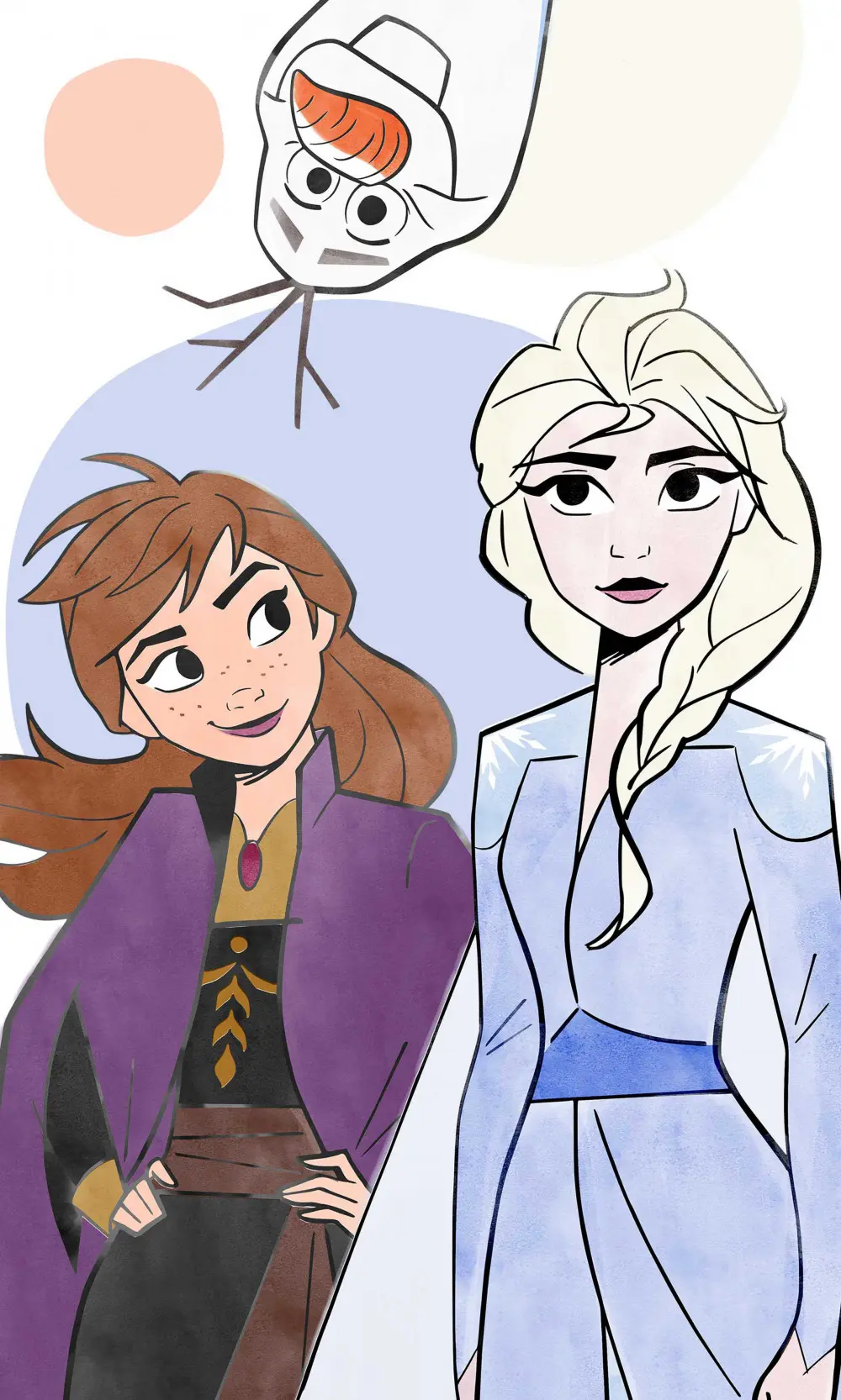 Ręcznik do rąk i twarzy Disney Frozen, ręcznik 30x50 cm zdjęcie produktu