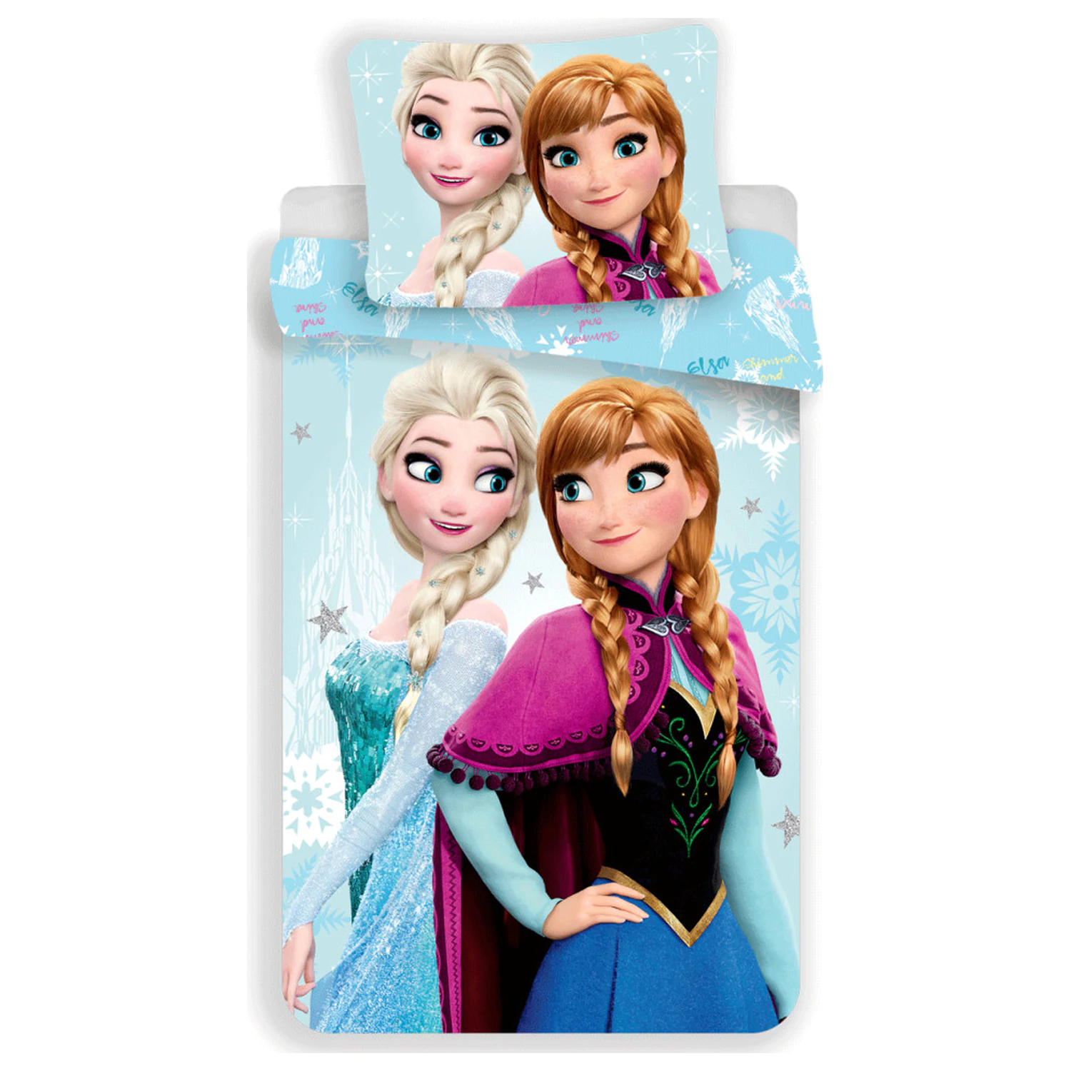 Disney Frozen Jasnoniebieska Poszwa na kołdrę zdjęcie produktu