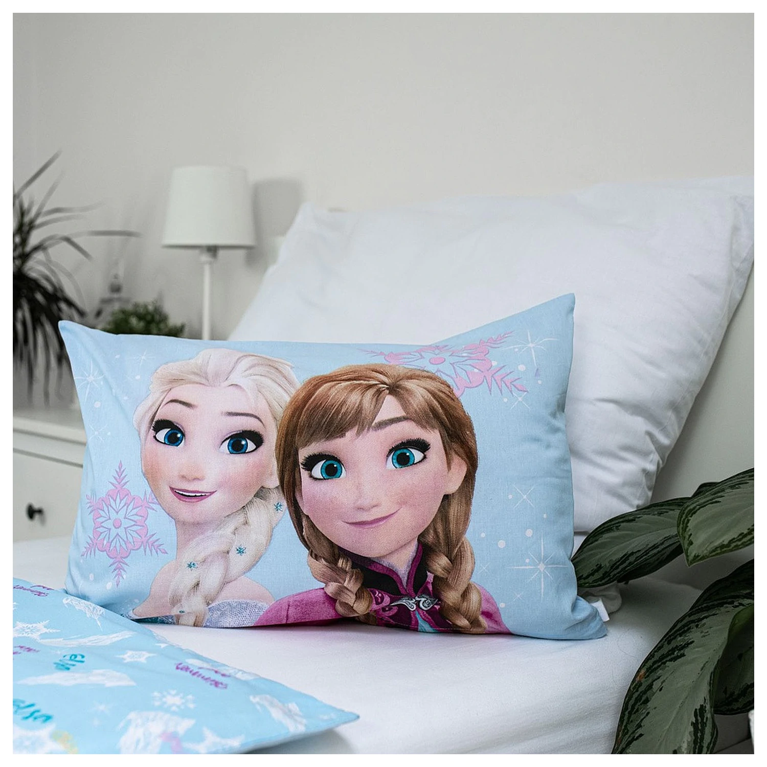 Disney Frozen Light Blue Poszewka na kołdrę dla maluchów/przedszkolaków zdjęcie produktu