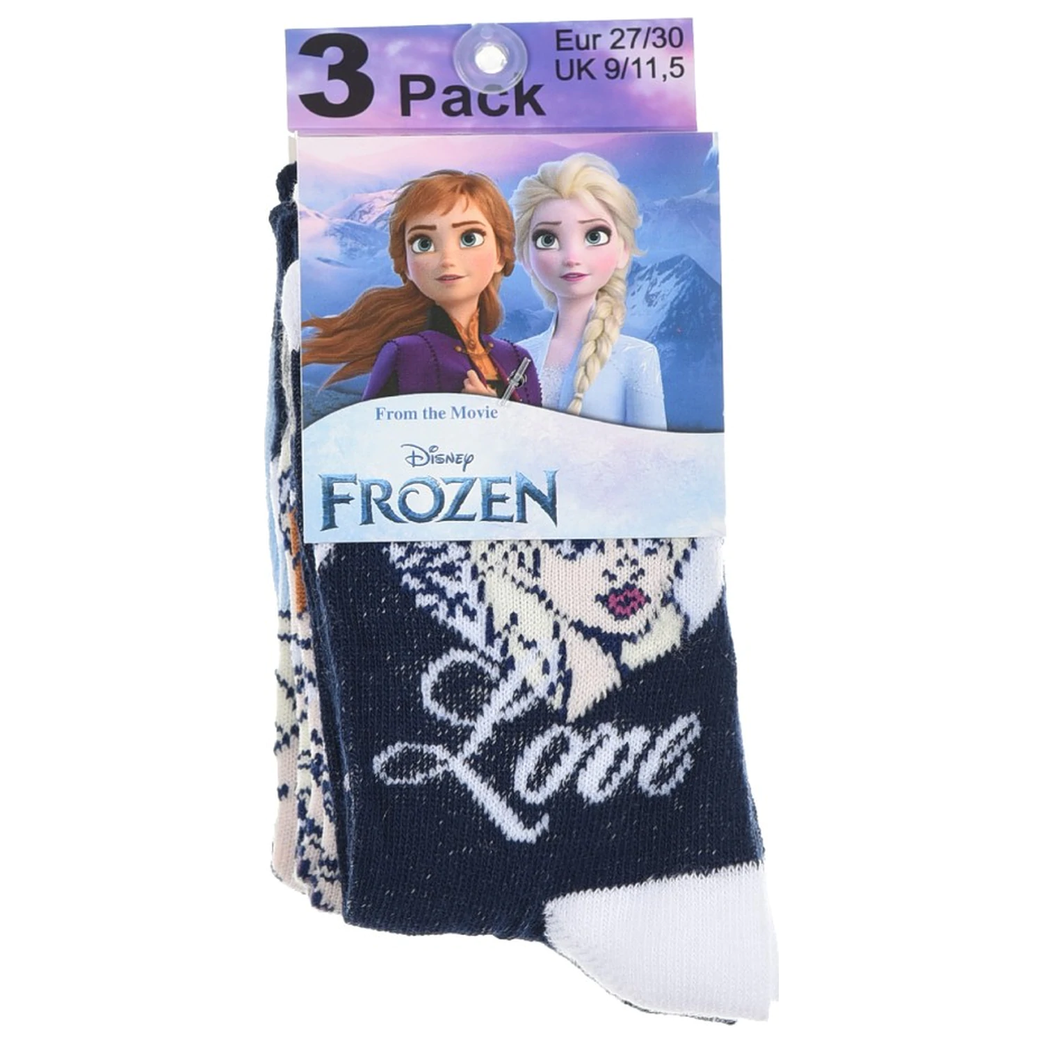 Disney Frozen Love Skarpetki dziecięce 27/30 zdjęcie produktu