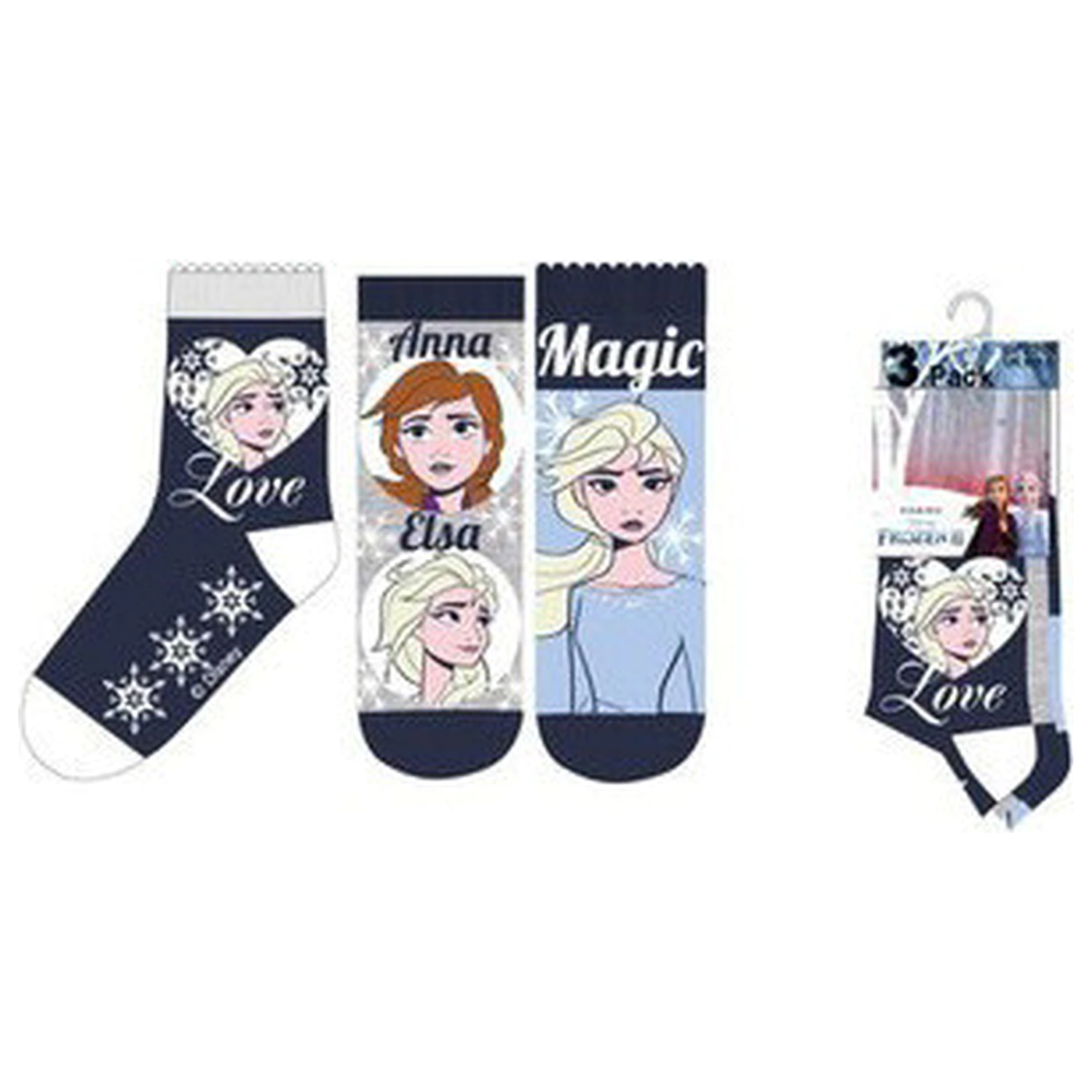 Disney Frozen Magic skarpetki dziecięce 31/34 zdjęcie produktu