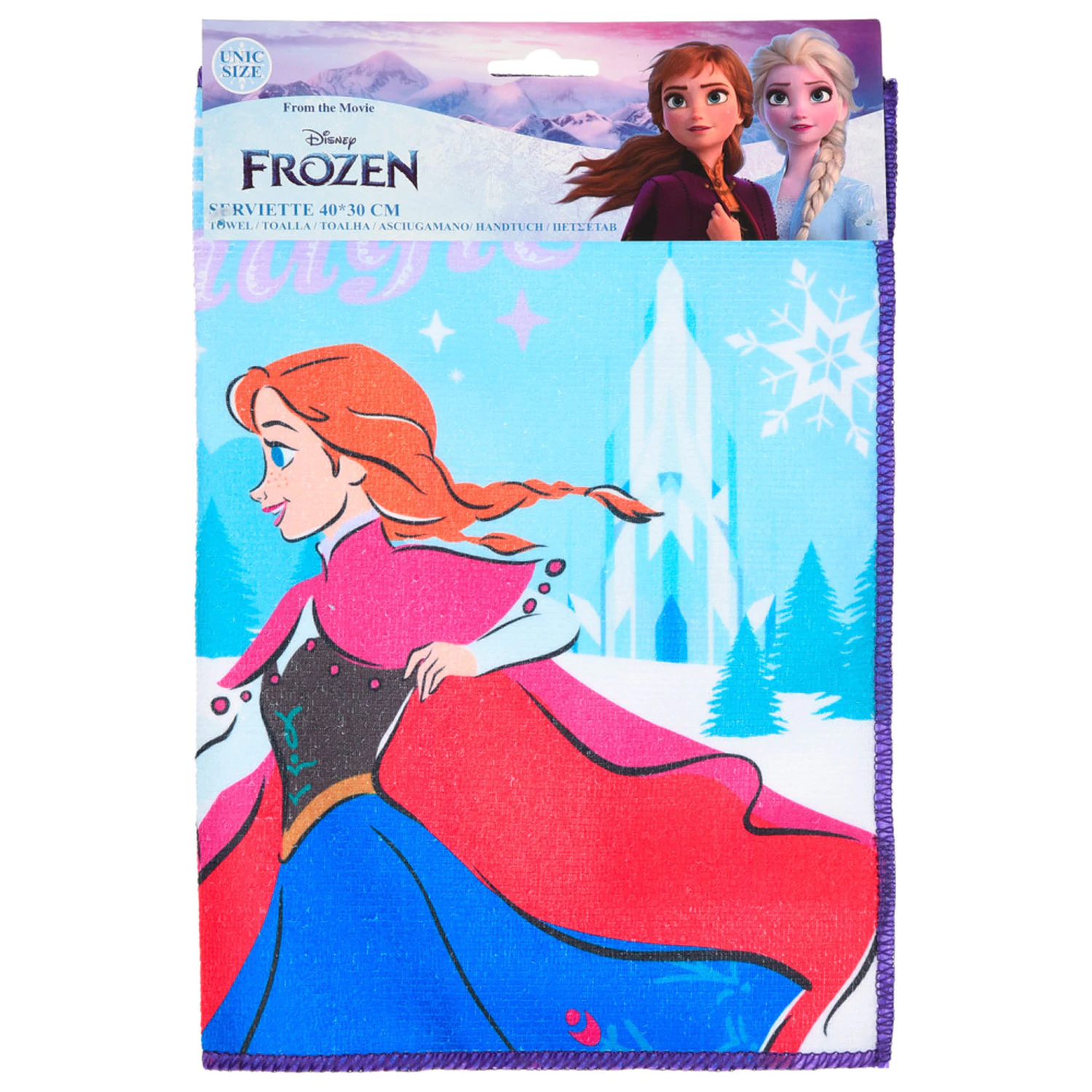 Disney Frozen Magiczny ręcznik do rąk, ręcznik do twarzy, ręcznik zdjęcie produktu