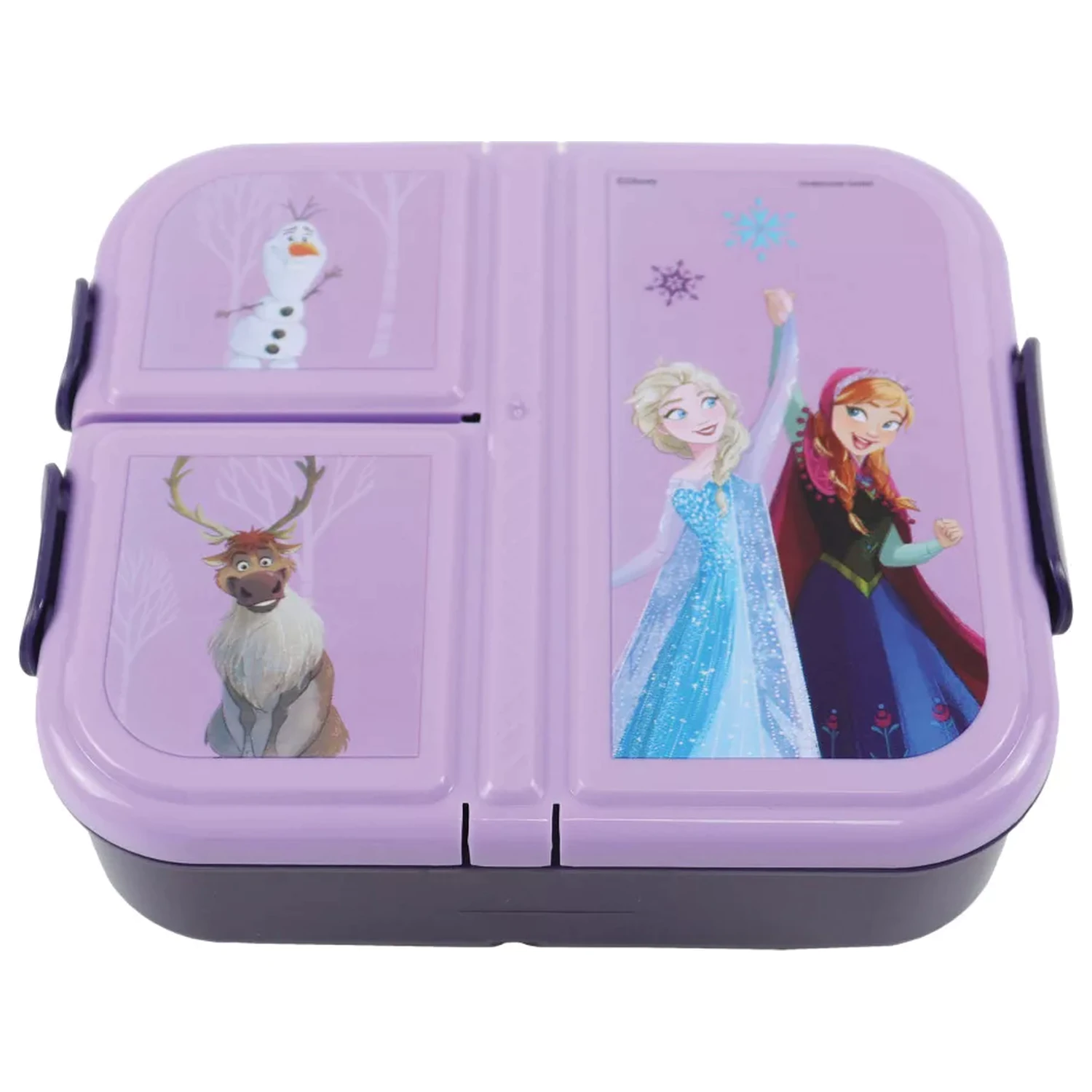 Disney Frozen Modern Magic wielokomorowy Lunch Box, Sandwich Box zdjęcie produktu