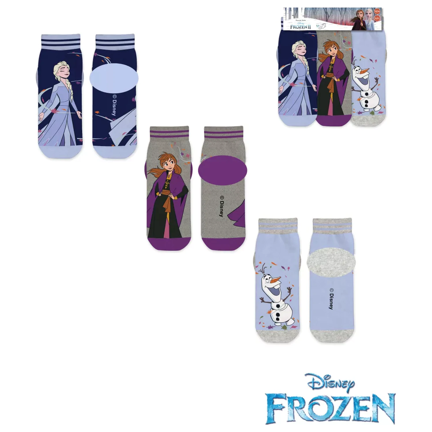 Disney Frozen Mythic Skarpetki-Niespodzianki dla Dzieci 27/30 zdjęcie produktu