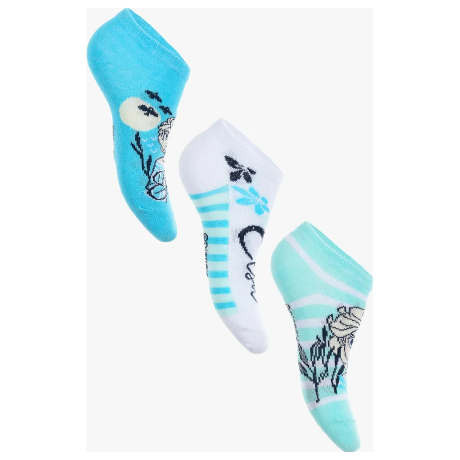 Disney Frozen Ocean Blue dziecięce skarpety Secret Socks 27/30 zdjęcie produktu