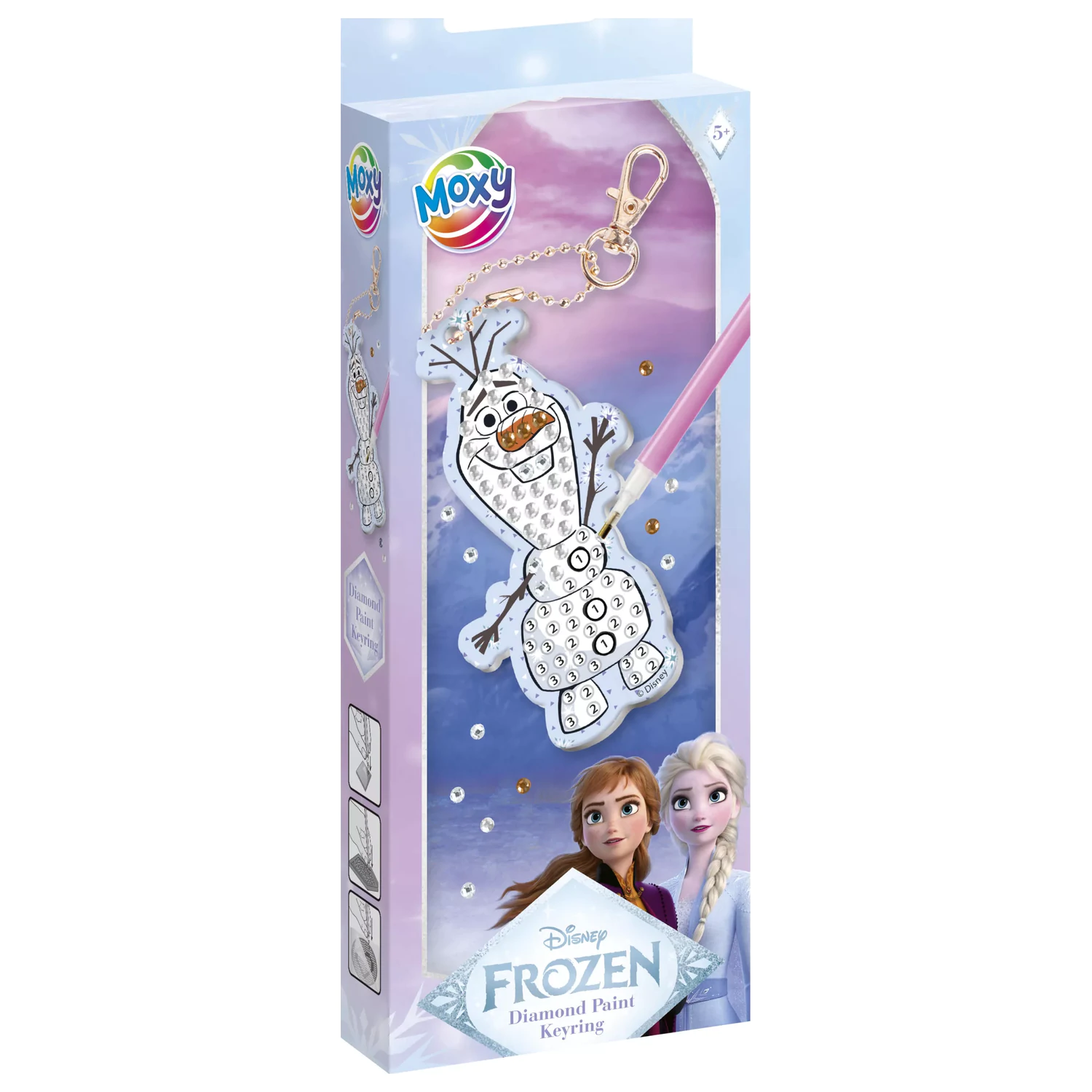 Disney Frozen Olaf Zestaw do malowania diamentowego breloczka zdjęcie produktu