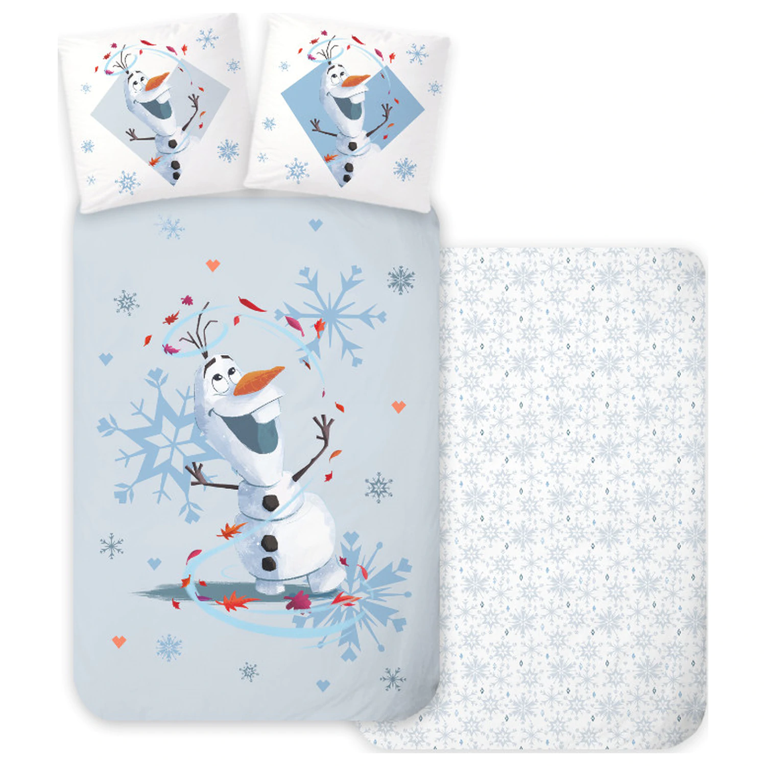 Disney Frozen Olaf dziecięca poszewka na kołdrę dla przedszkolaków zdjęcie produktu