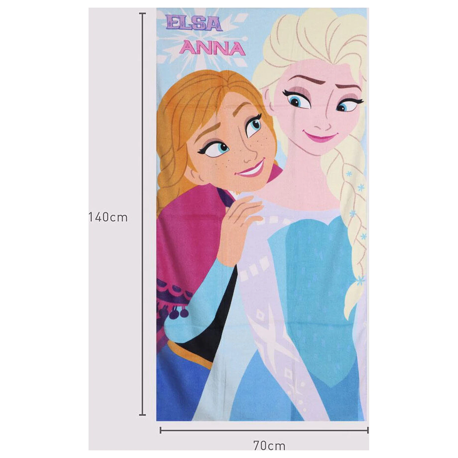 Ręcznik plażowy Disney Frozen z bawełny zdjęcie produktu